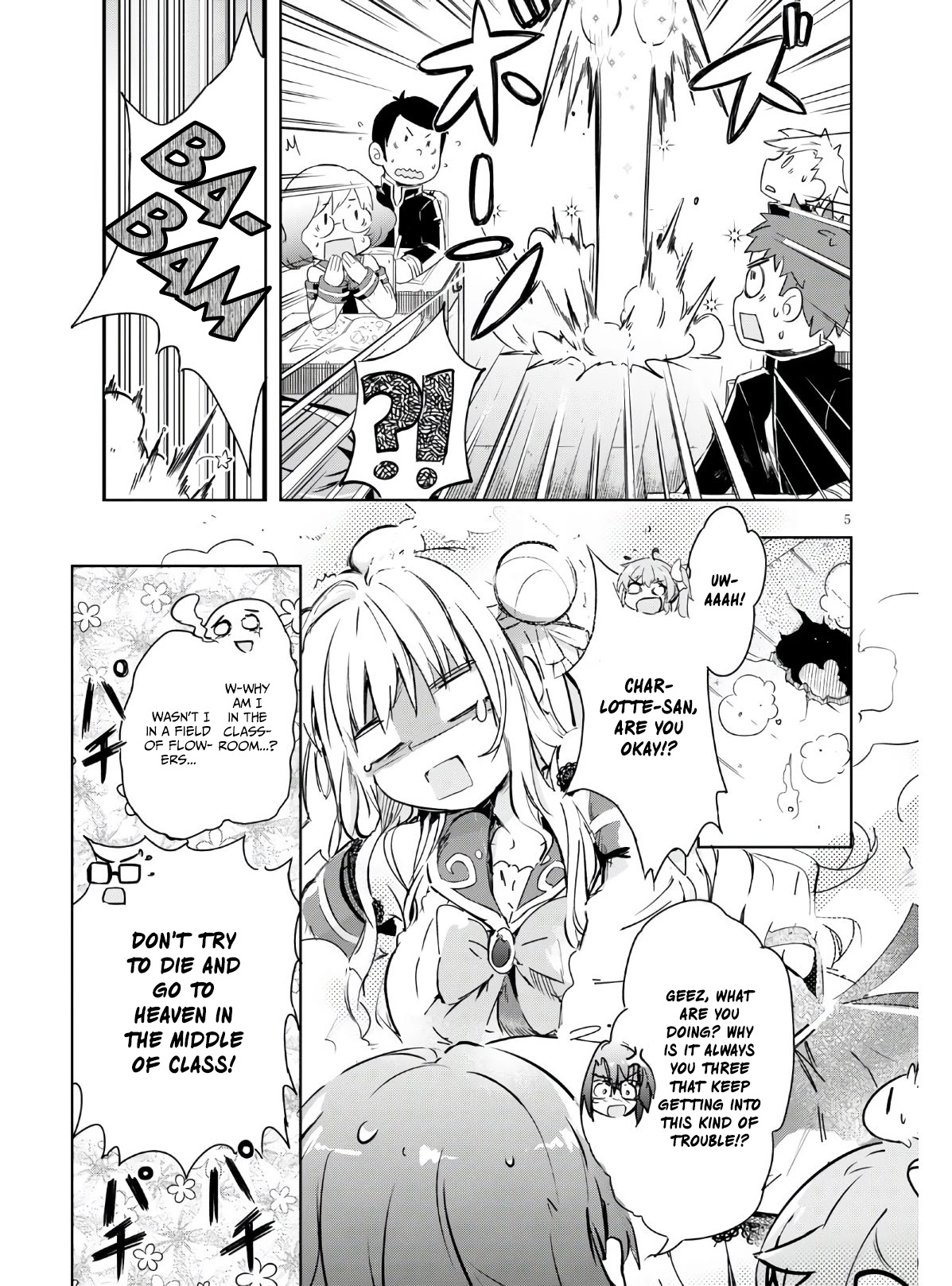 Kenshi o Mezashite Nyūgaku Shitanoni Mahō Tekisei 9999 Nandesukedo!? Chapter 37 page 6 - Chapter 37: A leisurely stroll in the sky after school!