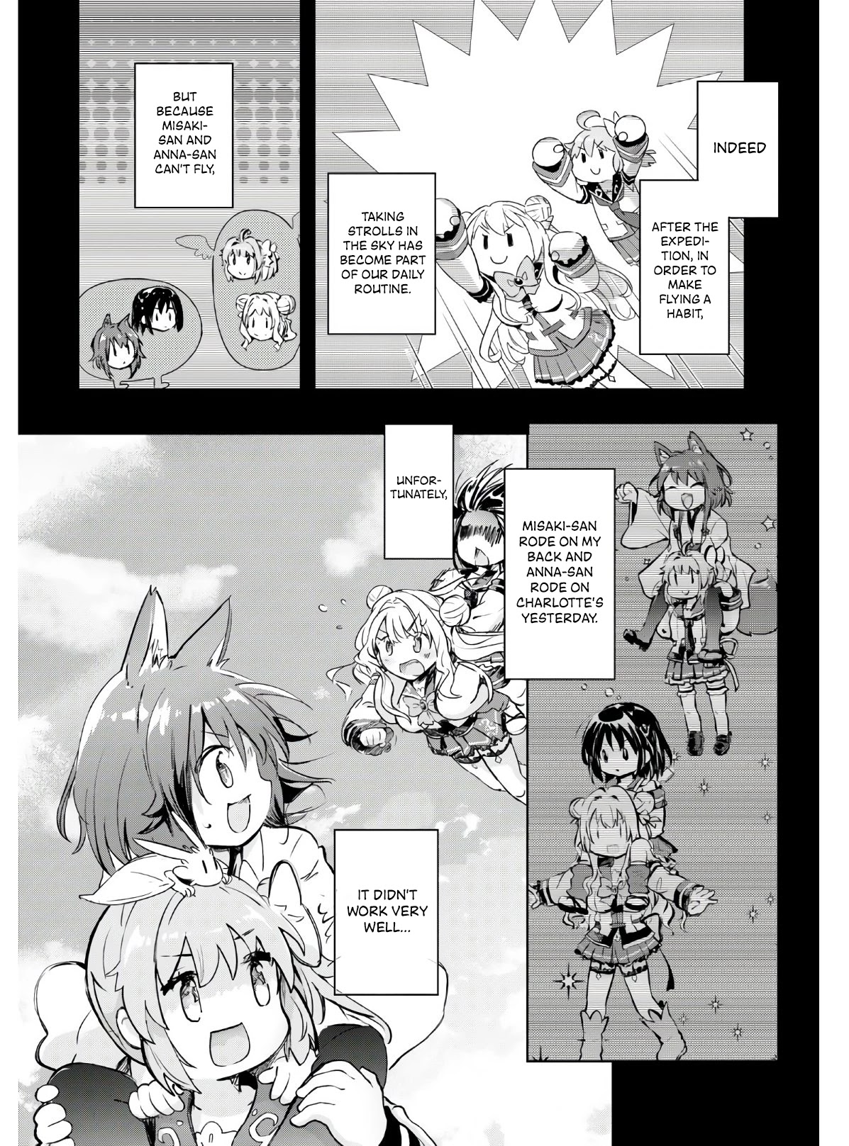 Kenshi o Mezashite Nyūgaku Shitanoni Mahō Tekisei 9999 Nandesukedo!? Chapter 37 page 9 - Chapter 37: A leisurely stroll in the sky after school!