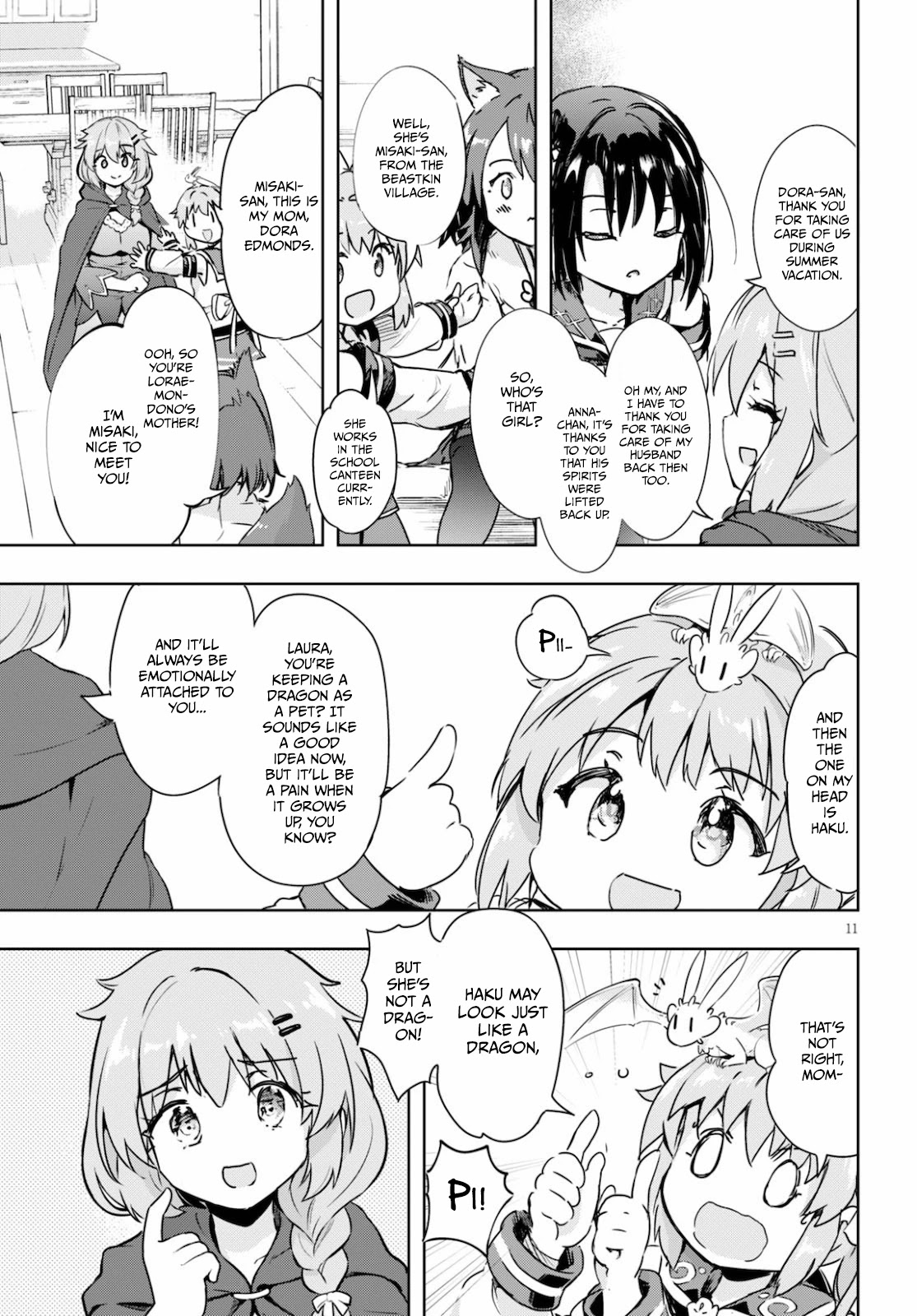 Kenshi o Mezashite Nyūgaku Shitanoni Mahō Tekisei 9999 Nandesukedo!? Chapter 38 page 11 - Chapter 38: An Unexpected Homecoming