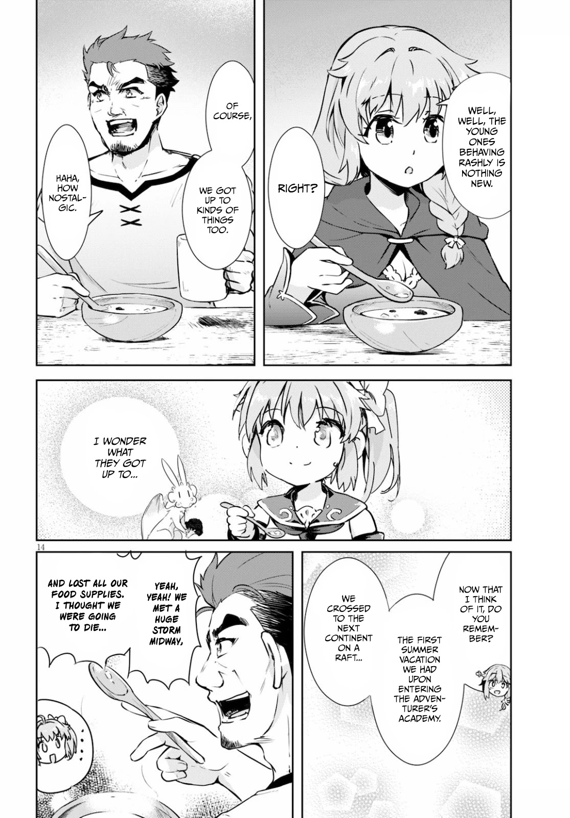 Kenshi o Mezashite Nyūgaku Shitanoni Mahō Tekisei 9999 Nandesukedo!? Chapter 38 page 14 - Chapter 38: An Unexpected Homecoming