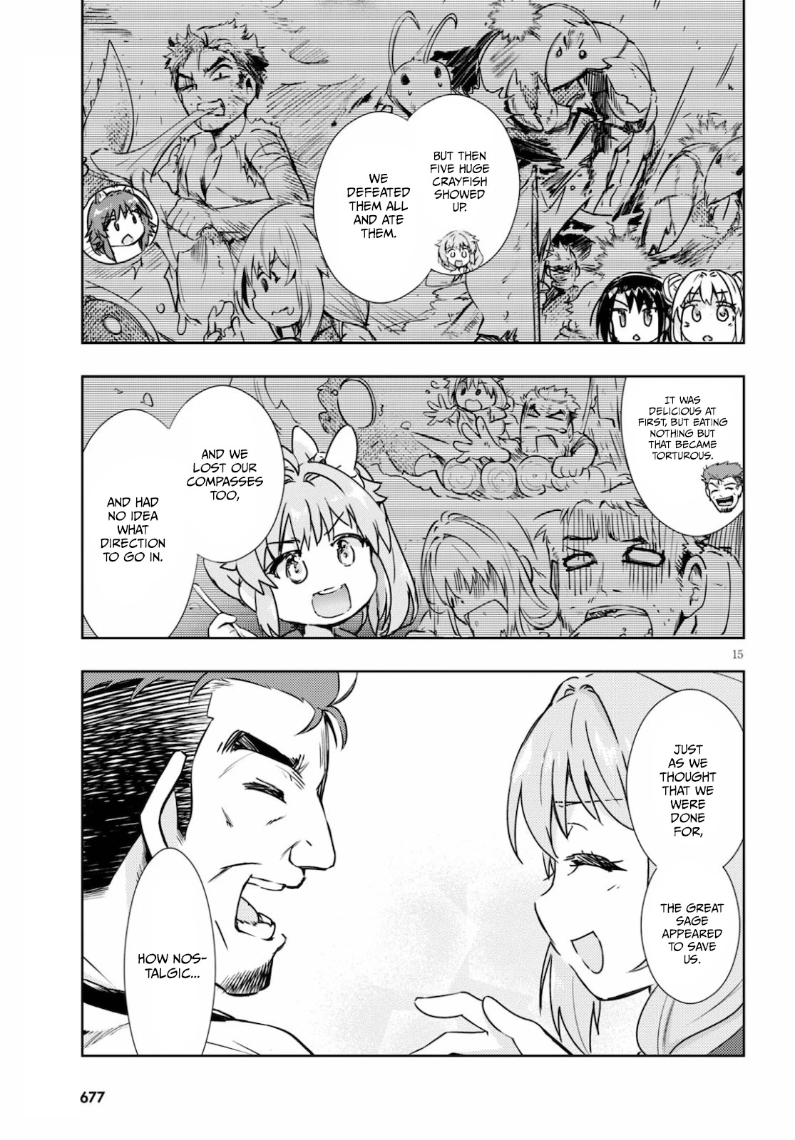 Kenshi o Mezashite Nyūgaku Shitanoni Mahō Tekisei 9999 Nandesukedo!? Chapter 38 page 15 - Chapter 38: An Unexpected Homecoming