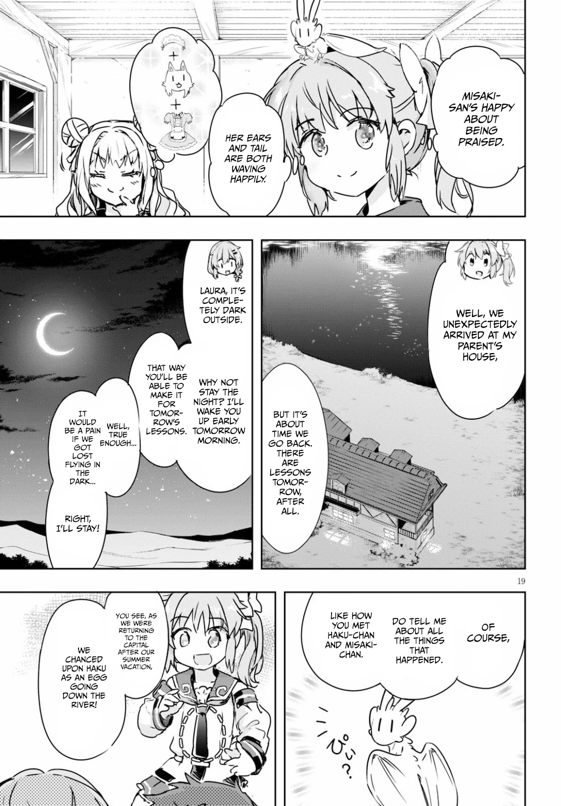Kenshi o Mezashite Nyūgaku Shitanoni Mahō Tekisei 9999 Nandesukedo!? Chapter 38 page 19 - Chapter 38: An Unexpected Homecoming