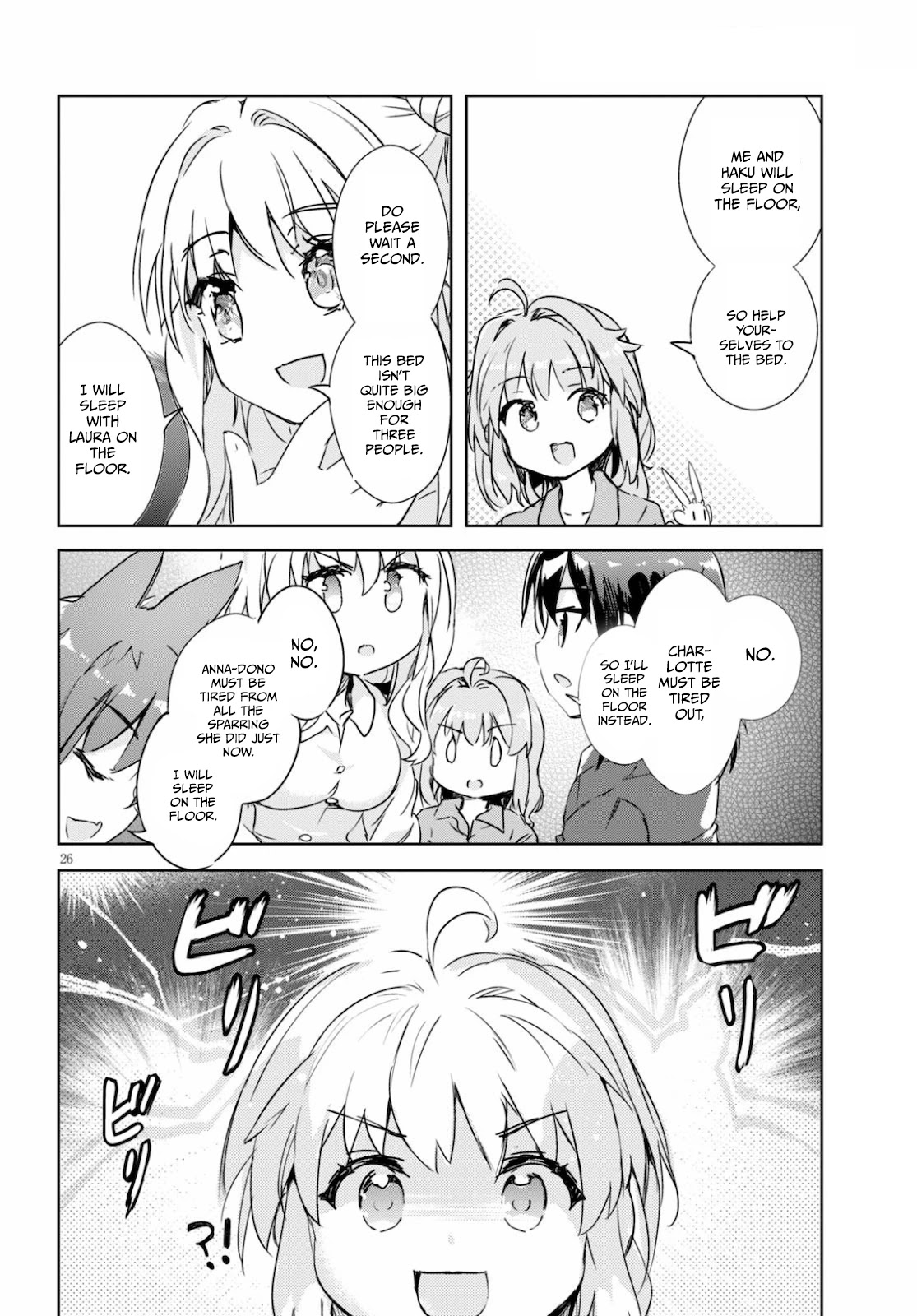 Kenshi o Mezashite Nyūgaku Shitanoni Mahō Tekisei 9999 Nandesukedo!? Chapter 38 page 26 - Chapter 38: An Unexpected Homecoming