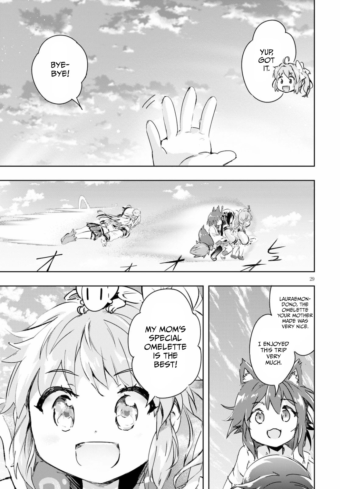 Kenshi o Mezashite Nyūgaku Shitanoni Mahō Tekisei 9999 Nandesukedo!? Chapter 38 page 29 - Chapter 38: An Unexpected Homecoming