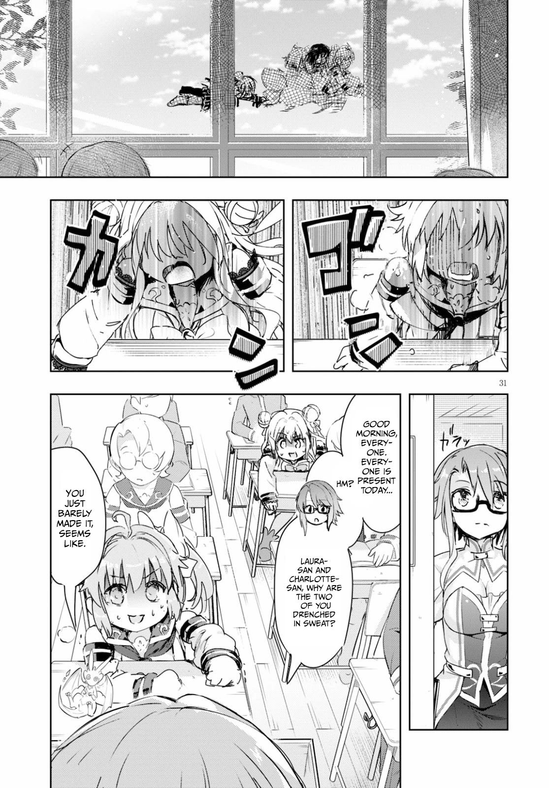 Kenshi o Mezashite Nyūgaku Shitanoni Mahō Tekisei 9999 Nandesukedo!? Chapter 38 page 31 - Chapter 38: An Unexpected Homecoming