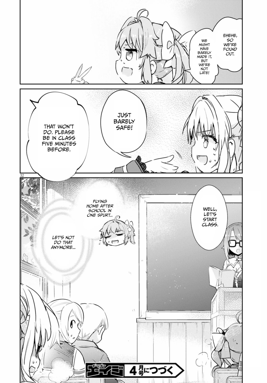 Kenshi o Mezashite Nyūgaku Shitanoni Mahō Tekisei 9999 Nandesukedo!? Chapter 38 page 32 - Chapter 38: An Unexpected Homecoming