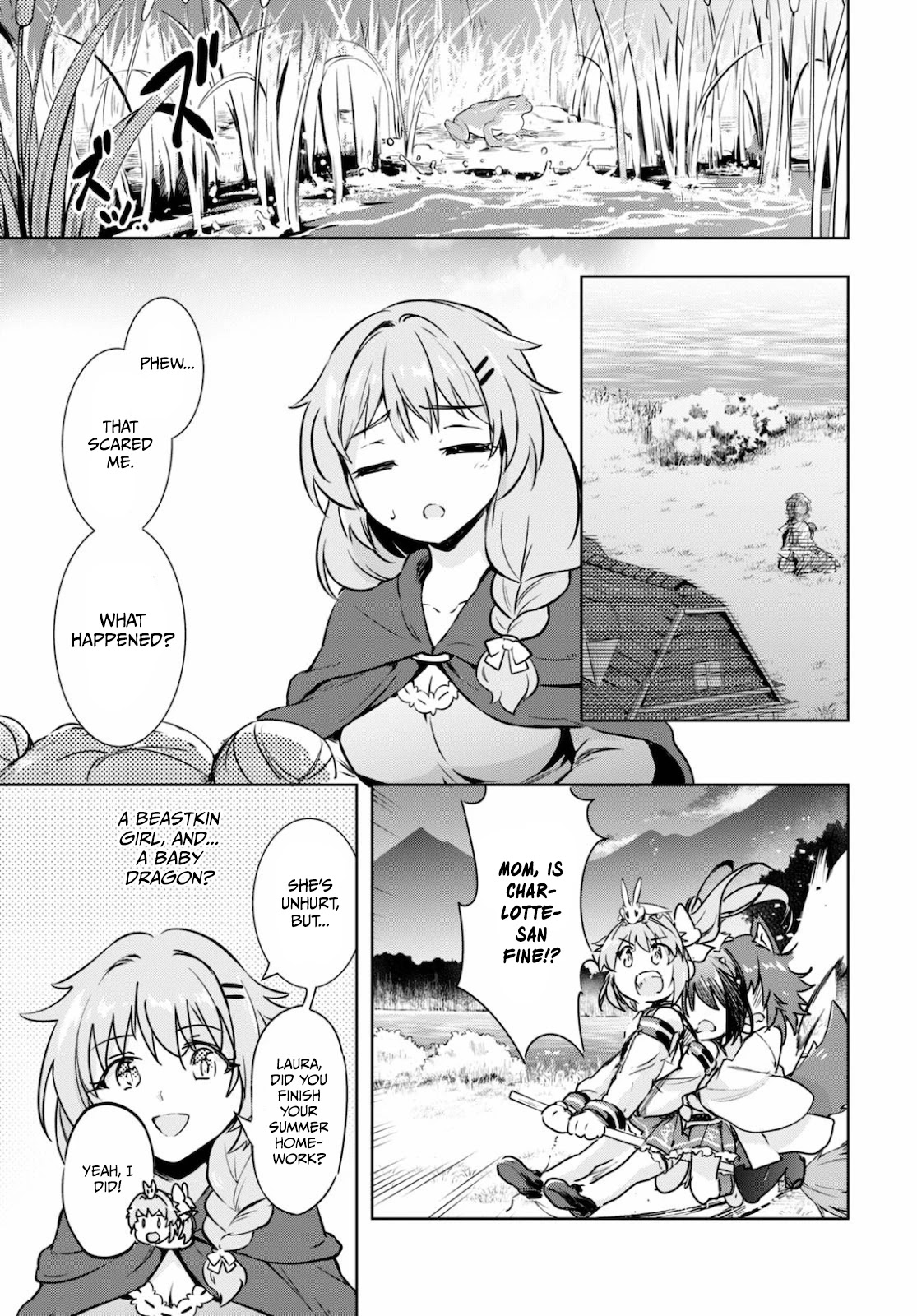 Kenshi o Mezashite Nyūgaku Shitanoni Mahō Tekisei 9999 Nandesukedo!? Chapter 38 page 9 - Chapter 38: An Unexpected Homecoming