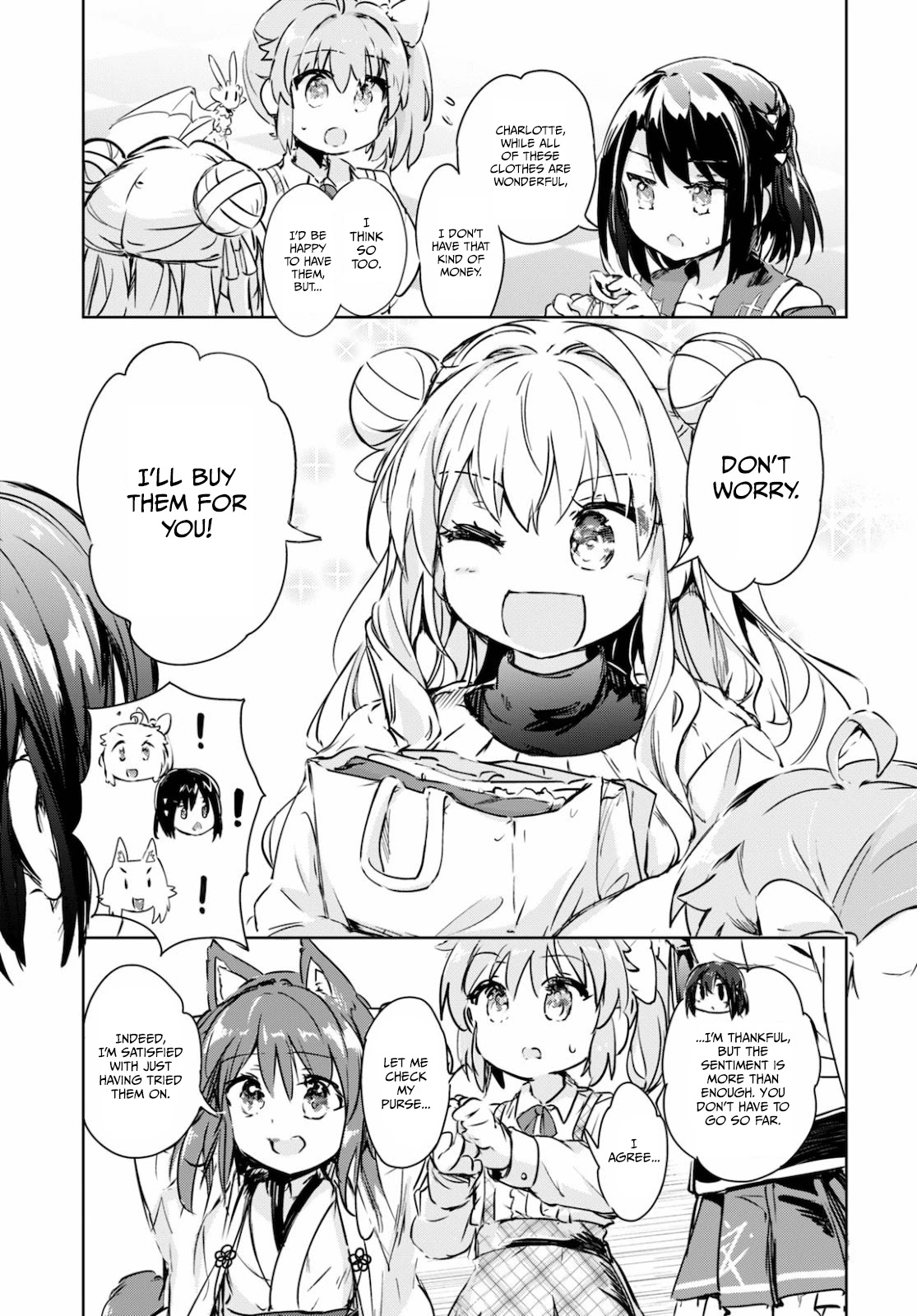 Kenshi o Mezashite Nyūgaku Shitanoni Mahō Tekisei 9999 Nandesukedo!? Chapter 39 page 11 - Chapter 39: Exciting shopping trip!