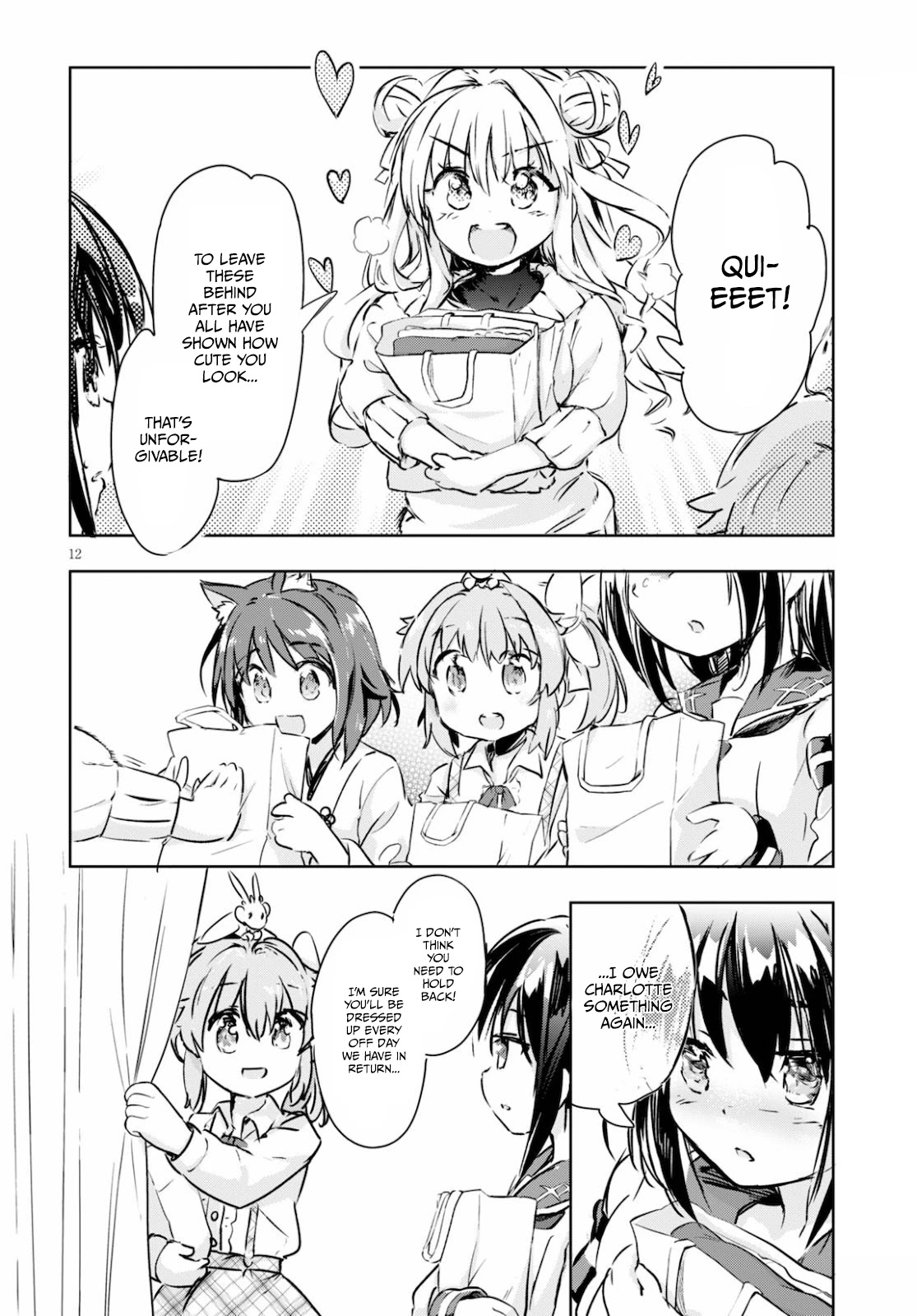 Kenshi o Mezashite Nyūgaku Shitanoni Mahō Tekisei 9999 Nandesukedo!? Chapter 39 page 12 - Chapter 39: Exciting shopping trip!