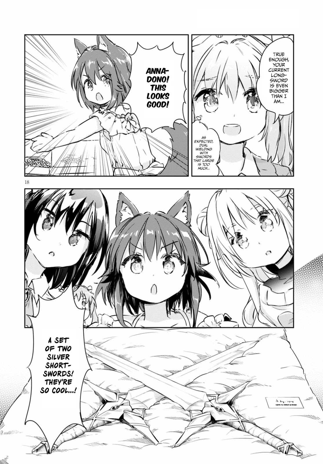 Kenshi o Mezashite Nyūgaku Shitanoni Mahō Tekisei 9999 Nandesukedo!? Chapter 39 page 18 - Chapter 39: Exciting shopping trip!