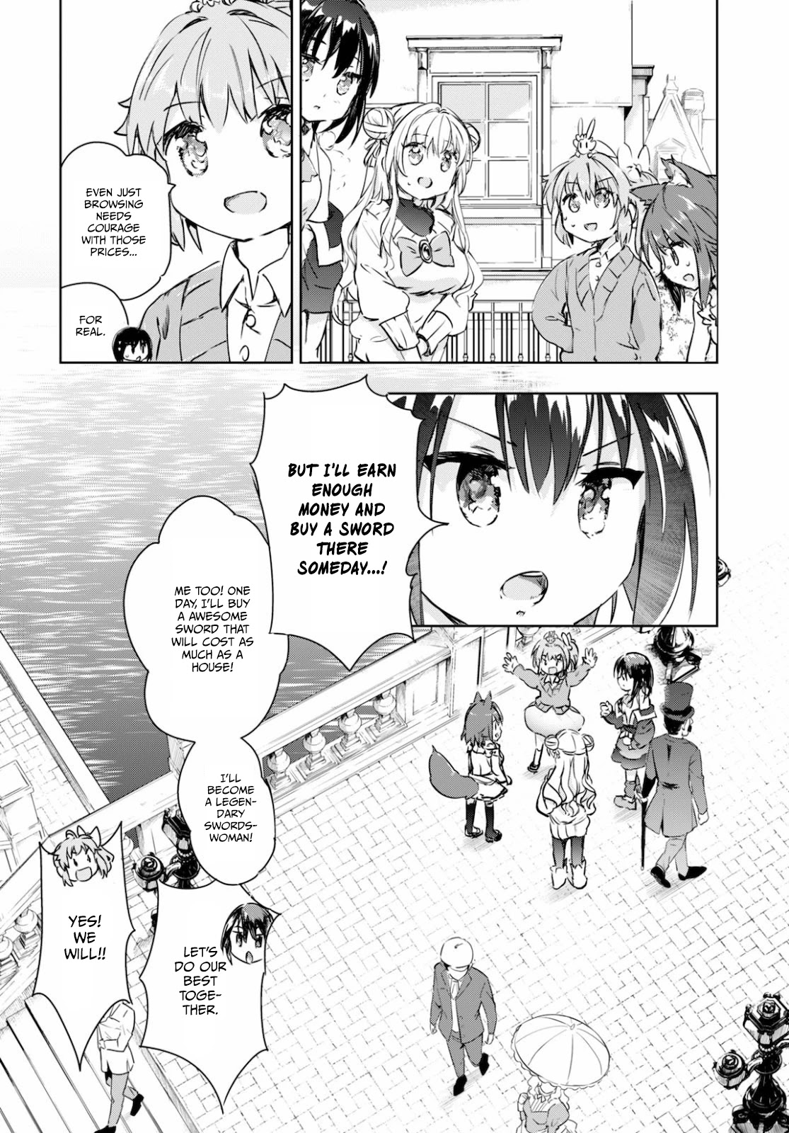 Kenshi o Mezashite Nyūgaku Shitanoni Mahō Tekisei 9999 Nandesukedo!? Chapter 39 page 20 - Chapter 39: Exciting shopping trip!