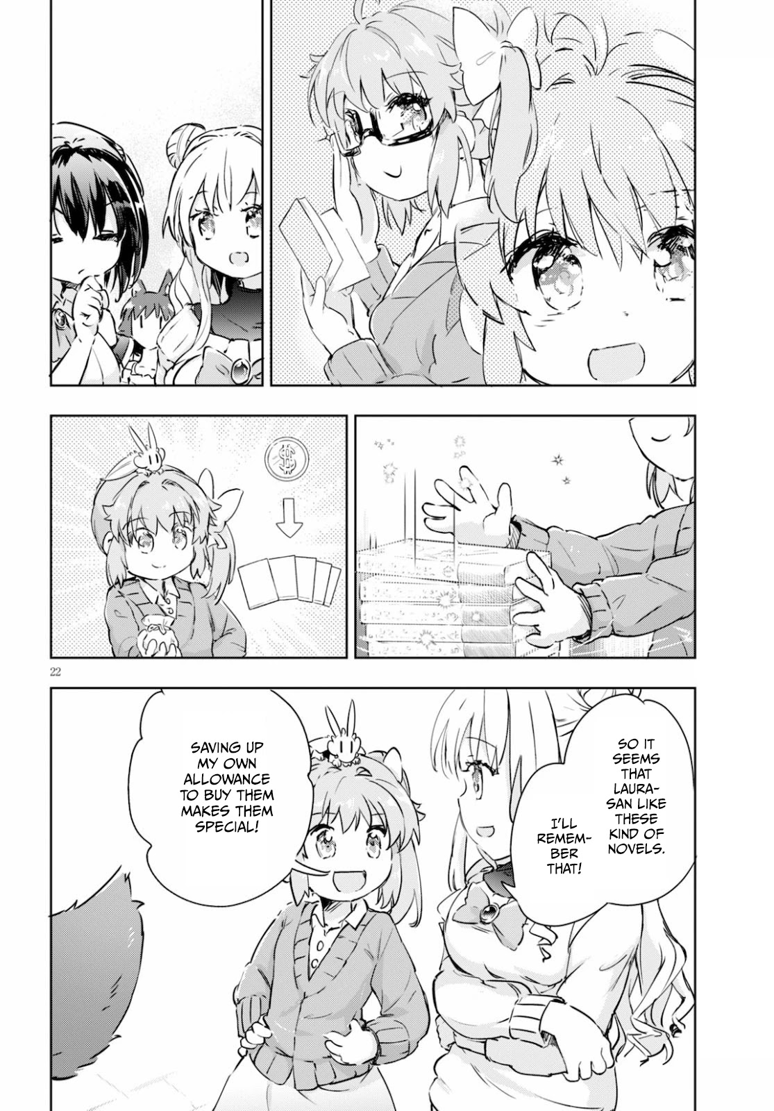 Kenshi o Mezashite Nyūgaku Shitanoni Mahō Tekisei 9999 Nandesukedo!? Chapter 39 page 22 - Chapter 39: Exciting shopping trip!