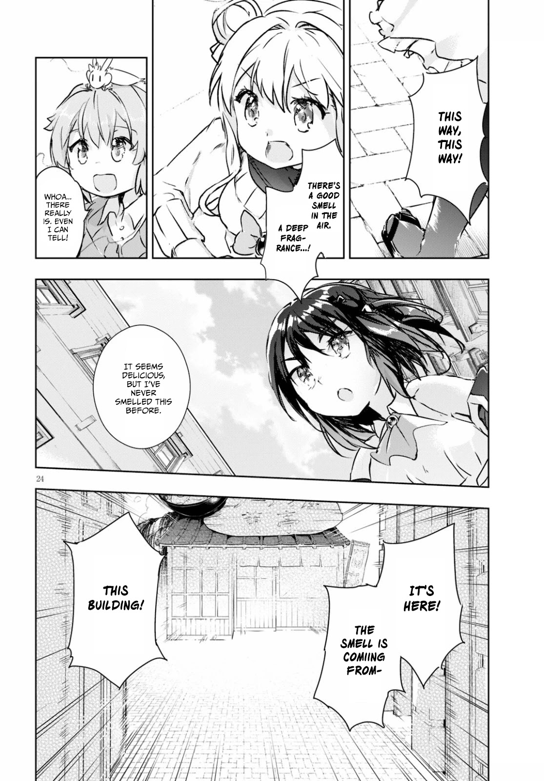 Kenshi o Mezashite Nyūgaku Shitanoni Mahō Tekisei 9999 Nandesukedo!? Chapter 39 page 24 - Chapter 39: Exciting shopping trip!