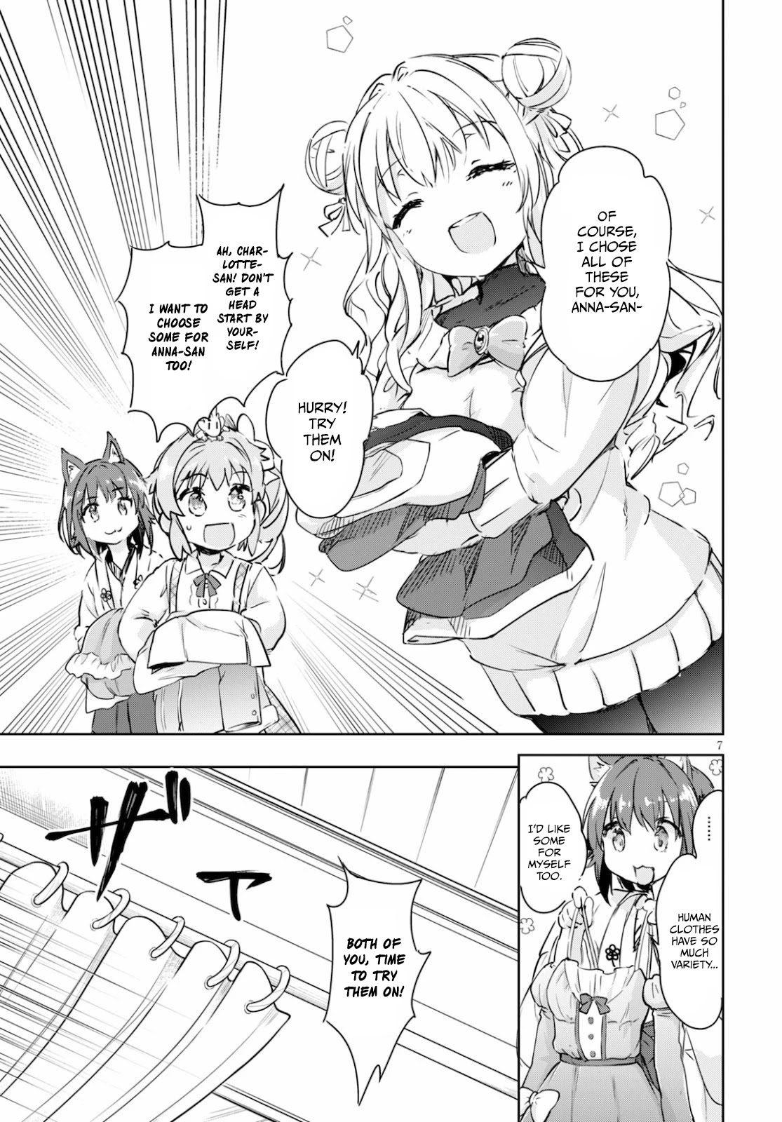 Kenshi o Mezashite Nyūgaku Shitanoni Mahō Tekisei 9999 Nandesukedo!? Chapter 39 page 7 - Chapter 39: Exciting shopping trip!