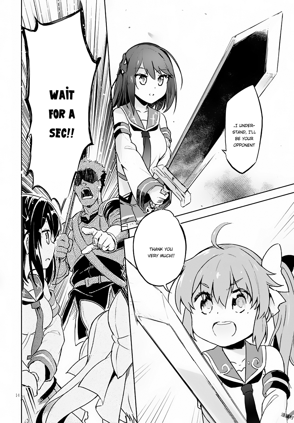 Kenshi o Mezashite Nyūgaku Shitanoni Mahō Tekisei 9999 Nandesukedo!? Chapter 4 page 15 - Chapter 4: I Want to Train my Swordsmanship!