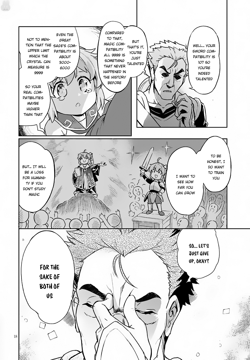 Kenshi o Mezashite Nyūgaku Shitanoni Mahō Tekisei 9999 Nandesukedo!? Chapter 4 page 19 - Chapter 4: I Want to Train my Swordsmanship!