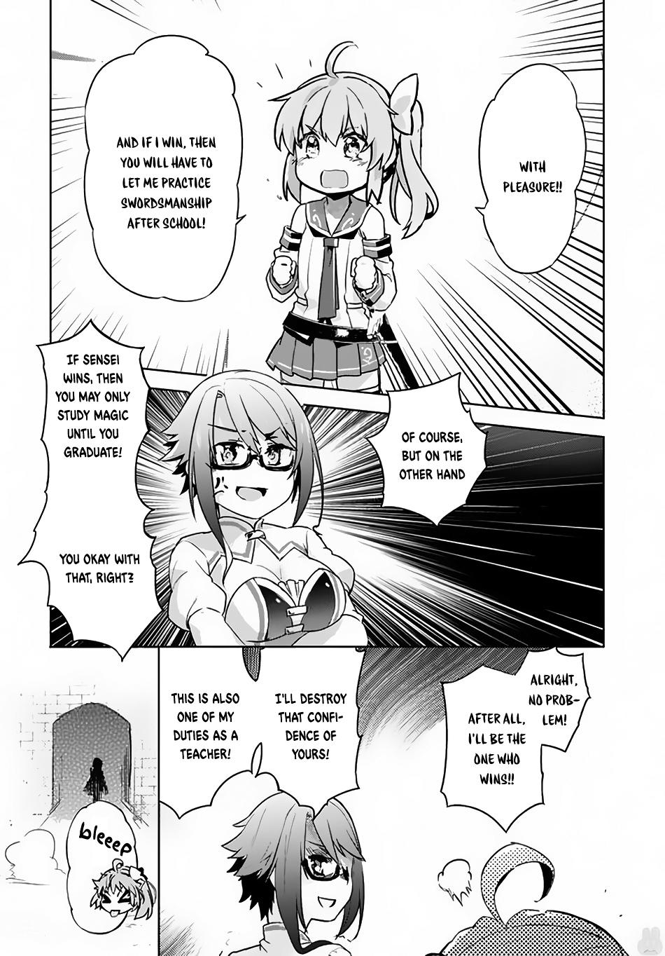 Kenshi o Mezashite Nyūgaku Shitanoni Mahō Tekisei 9999 Nandesukedo!? Chapter 4 page 25 - Chapter 4: I Want to Train my Swordsmanship!