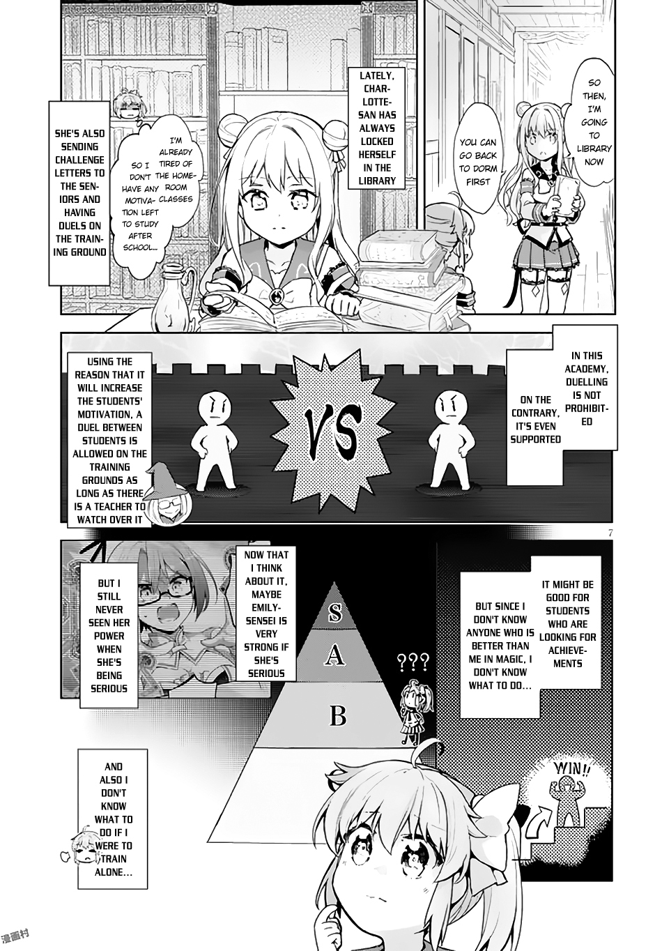 Kenshi o Mezashite Nyūgaku Shitanoni Mahō Tekisei 9999 Nandesukedo!? Chapter 4 page 8 - Chapter 4: I Want to Train my Swordsmanship!