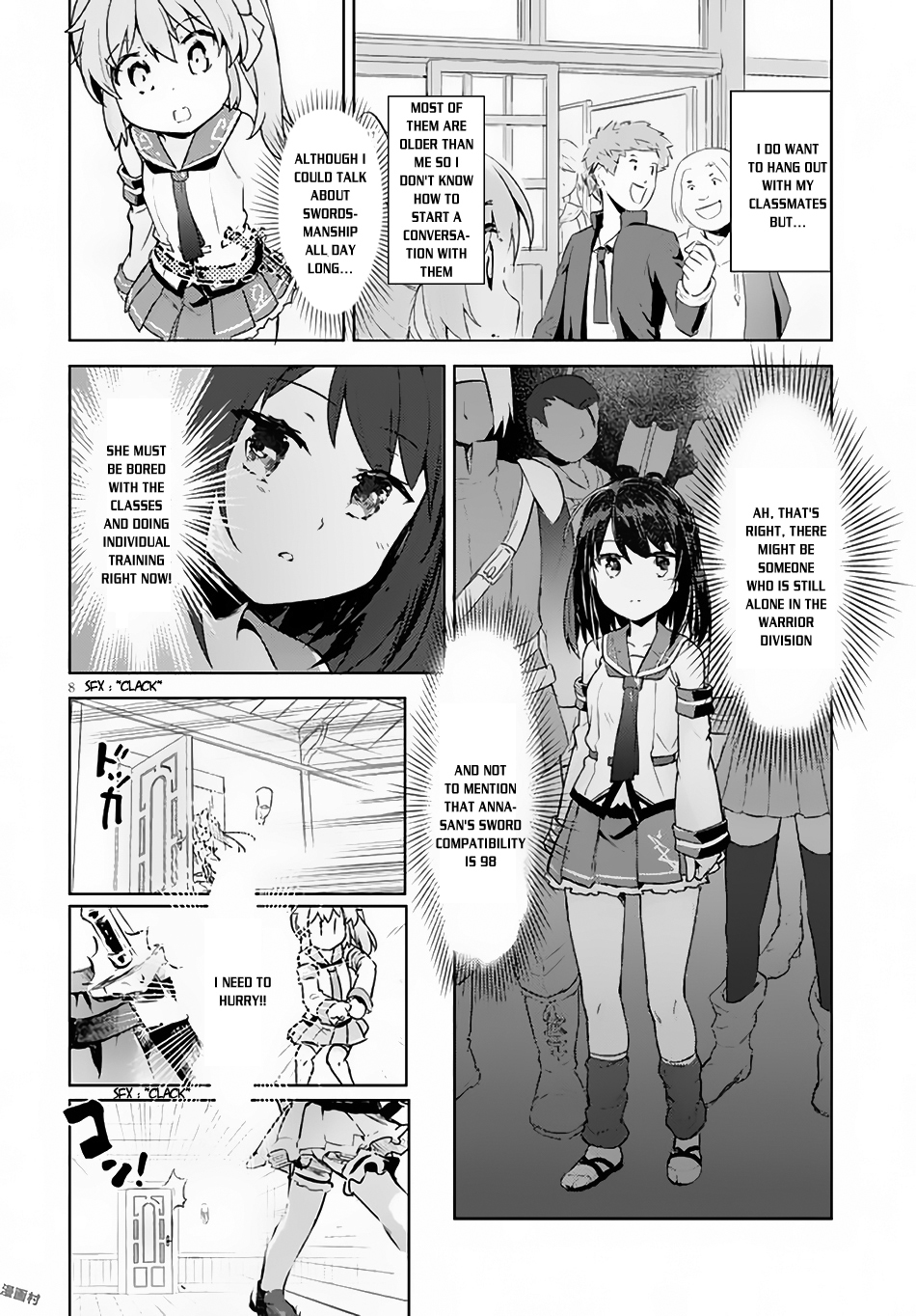 Kenshi o Mezashite Nyūgaku Shitanoni Mahō Tekisei 9999 Nandesukedo!? Chapter 4 page 9 - Chapter 4: I Want to Train my Swordsmanship!