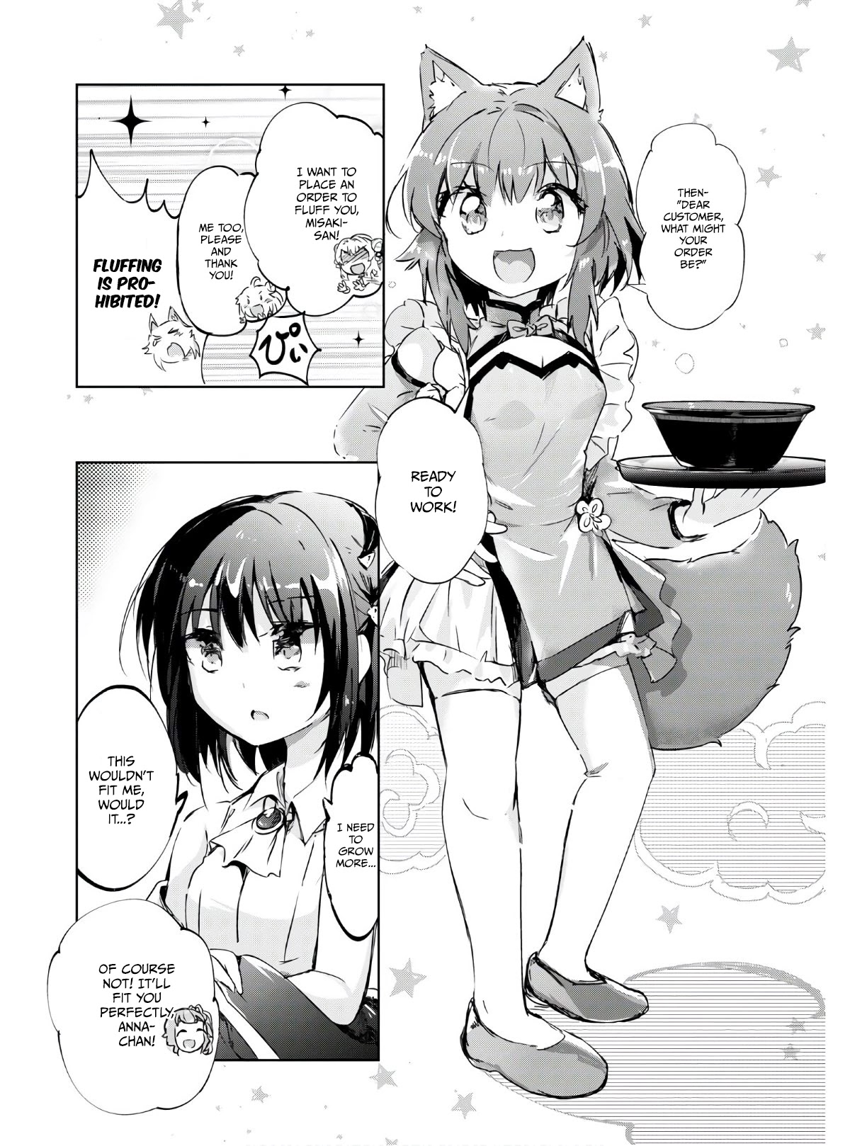 Kenshi o Mezashite Nyūgaku Shitanoni Mahō Tekisei 9999 Nandesukedo!? Chapter 40.5 page 4 - Chapter 40.5: Transform! Outfit change!