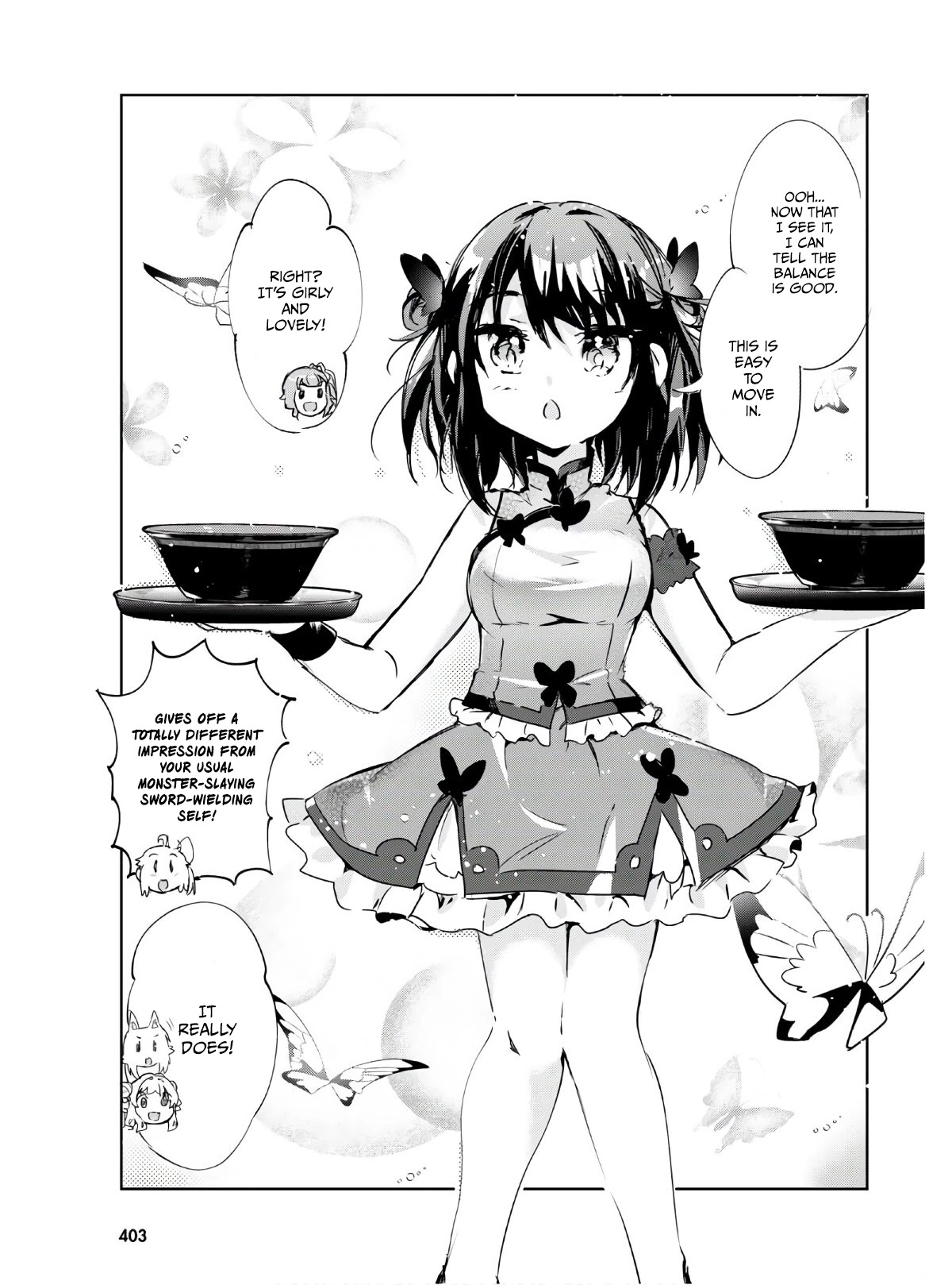 Kenshi o Mezashite Nyūgaku Shitanoni Mahō Tekisei 9999 Nandesukedo!? Chapter 40.5 page 5 - Chapter 40.5: Transform! Outfit change!