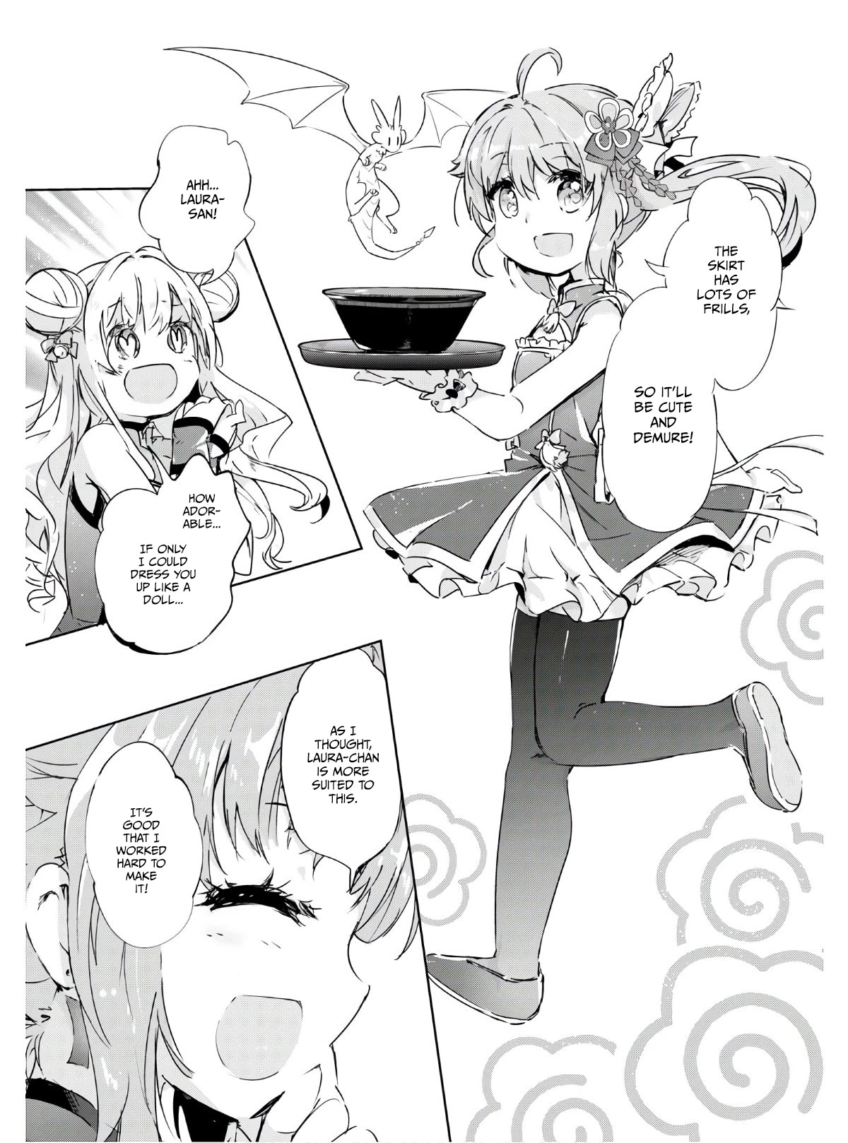 Kenshi o Mezashite Nyūgaku Shitanoni Mahō Tekisei 9999 Nandesukedo!? Chapter 40.5 page 7 - Chapter 40.5: Transform! Outfit change!