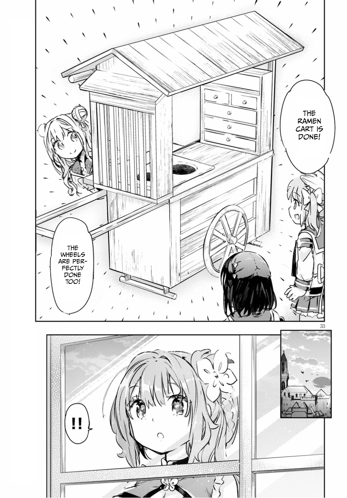 Kenshi o Mezashite Nyūgaku Shitanoni Mahō Tekisei 9999 Nandesukedo!? Chapter 40 page 33 - Chapter 40: Rare ingredients!? Unheard-of deliciousness!