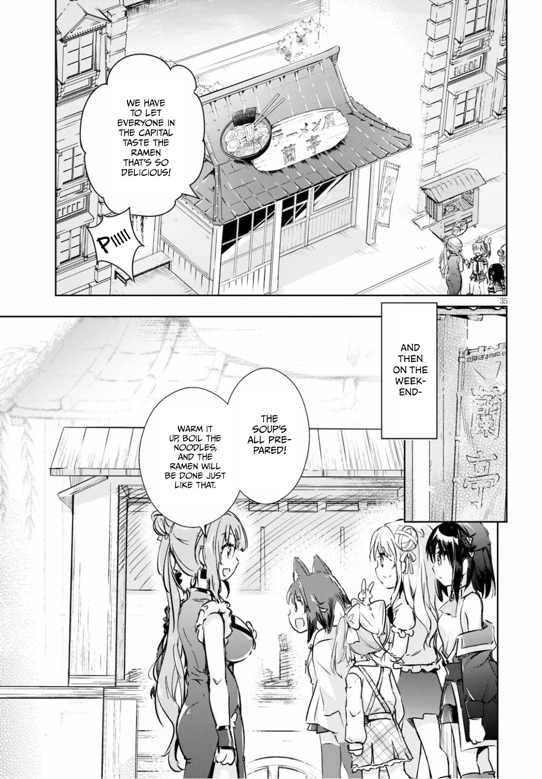 Kenshi o Mezashite Nyūgaku Shitanoni Mahō Tekisei 9999 Nandesukedo!? Chapter 40 page 35 - Chapter 40: Rare ingredients!? Unheard-of deliciousness!