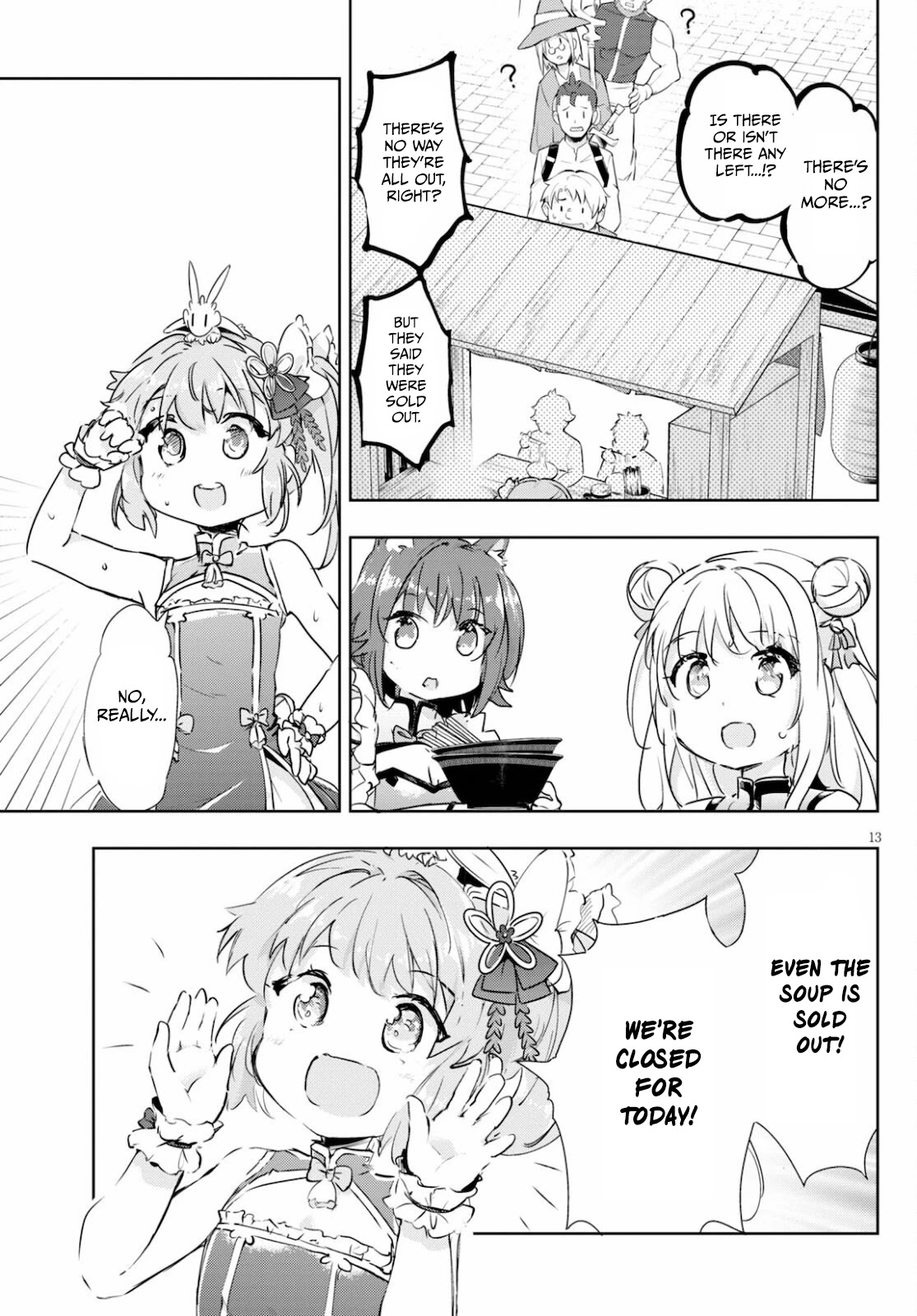 Kenshi o Mezashite Nyūgaku Shitanoni Mahō Tekisei 9999 Nandesukedo!? Chapter 41 page 14 - Chapter 41: Setting up shop in front of the guild