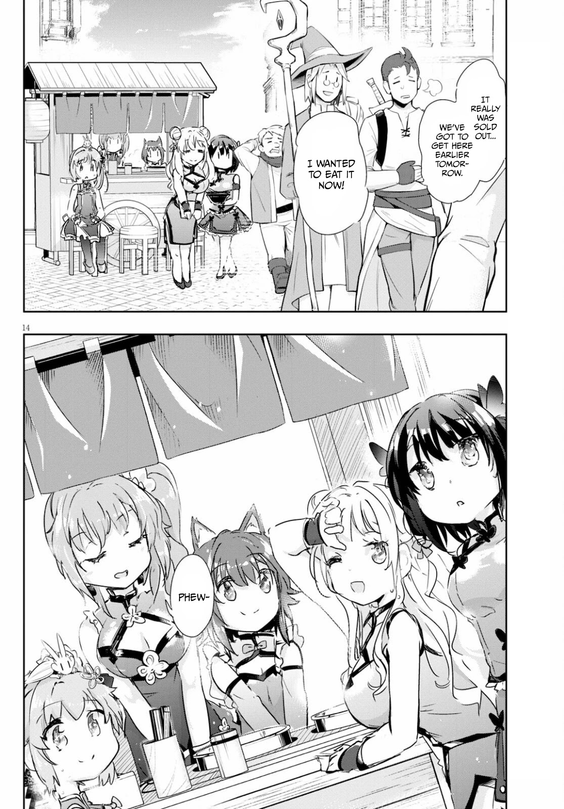 Kenshi o Mezashite Nyūgaku Shitanoni Mahō Tekisei 9999 Nandesukedo!? Chapter 41 page 15 - Chapter 41: Setting up shop in front of the guild