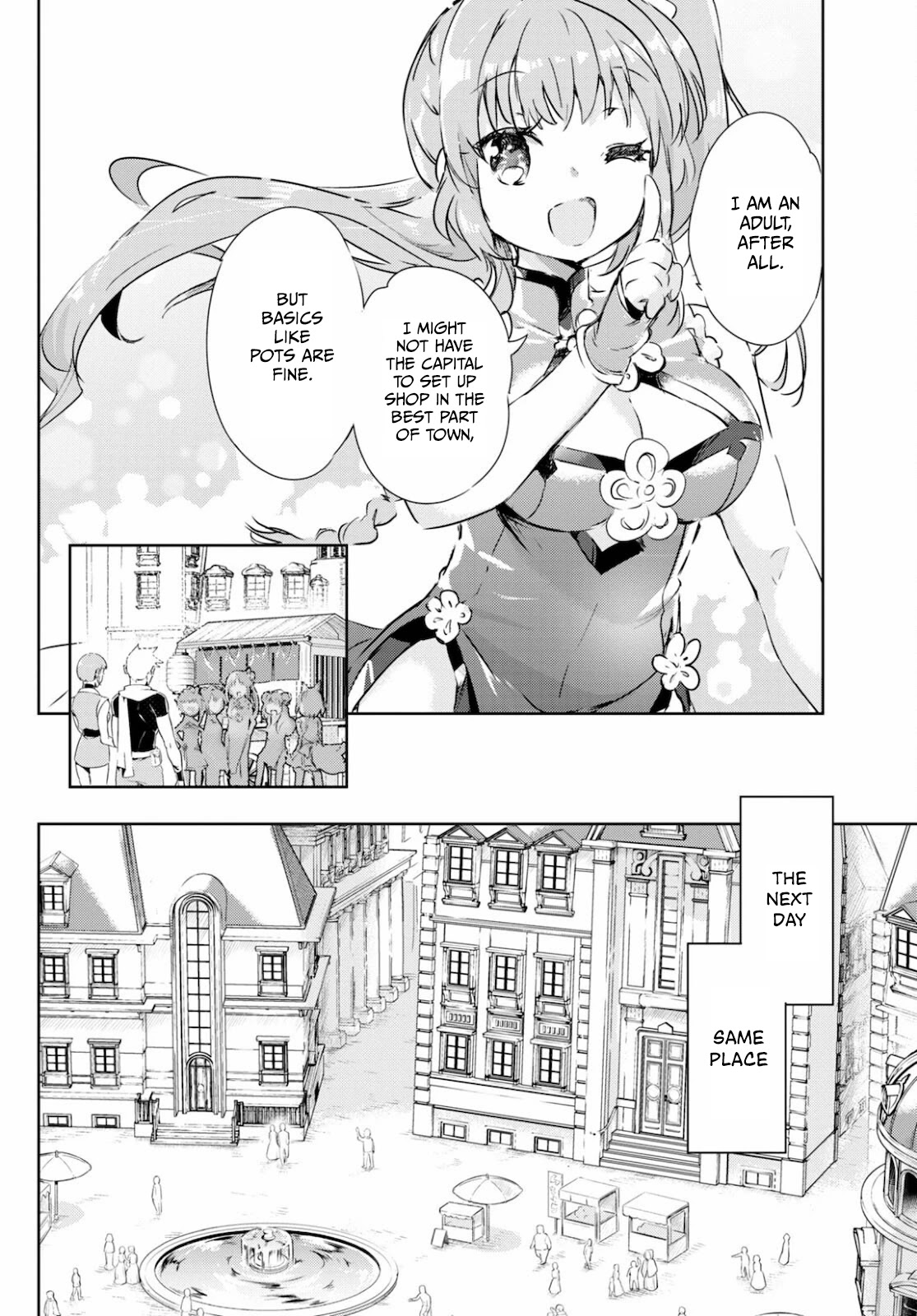 Kenshi o Mezashite Nyūgaku Shitanoni Mahō Tekisei 9999 Nandesukedo!? Chapter 41 page 19 - Chapter 41: Setting up shop in front of the guild