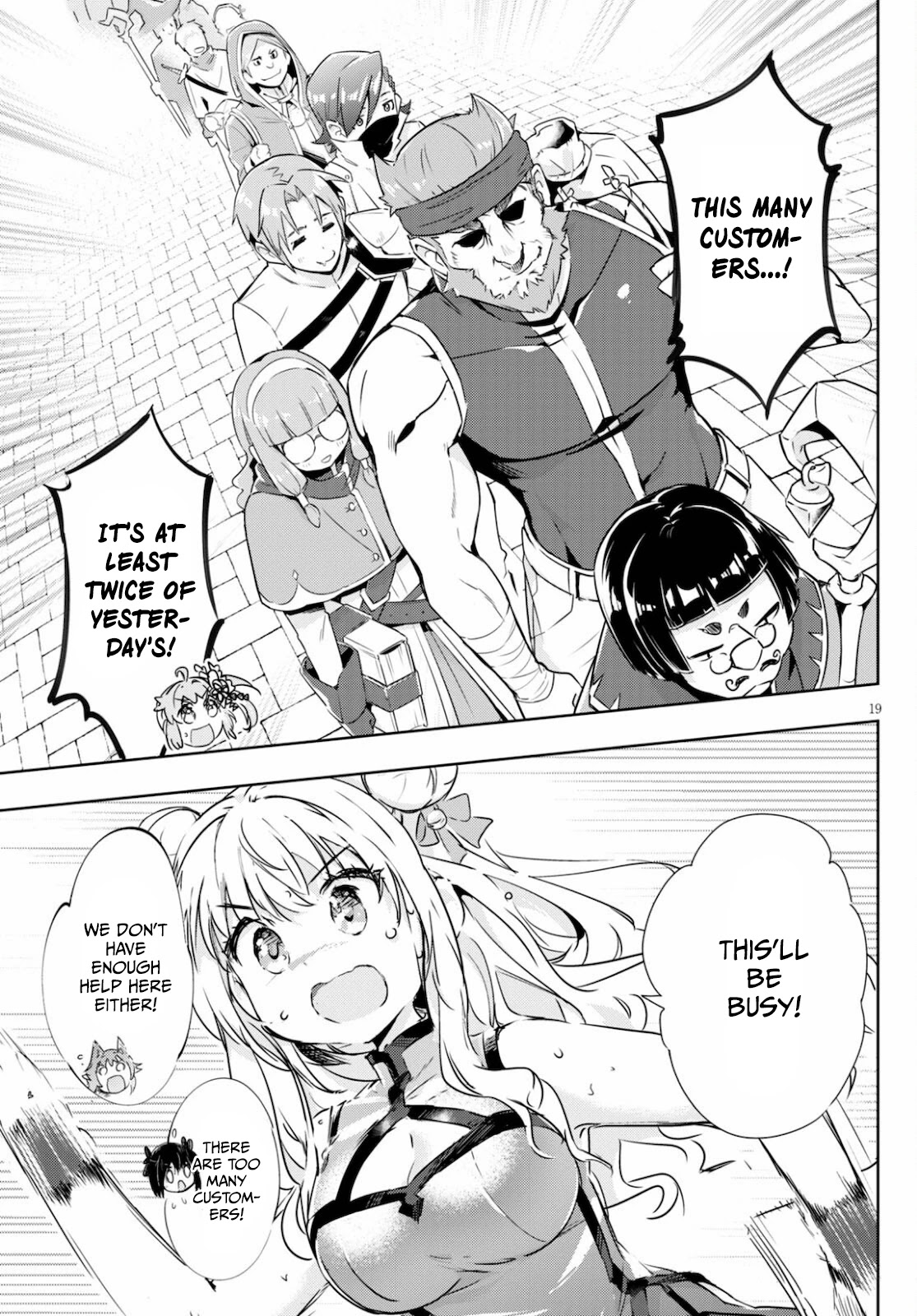 Kenshi o Mezashite Nyūgaku Shitanoni Mahō Tekisei 9999 Nandesukedo!? Chapter 41 page 20 - Chapter 41: Setting up shop in front of the guild