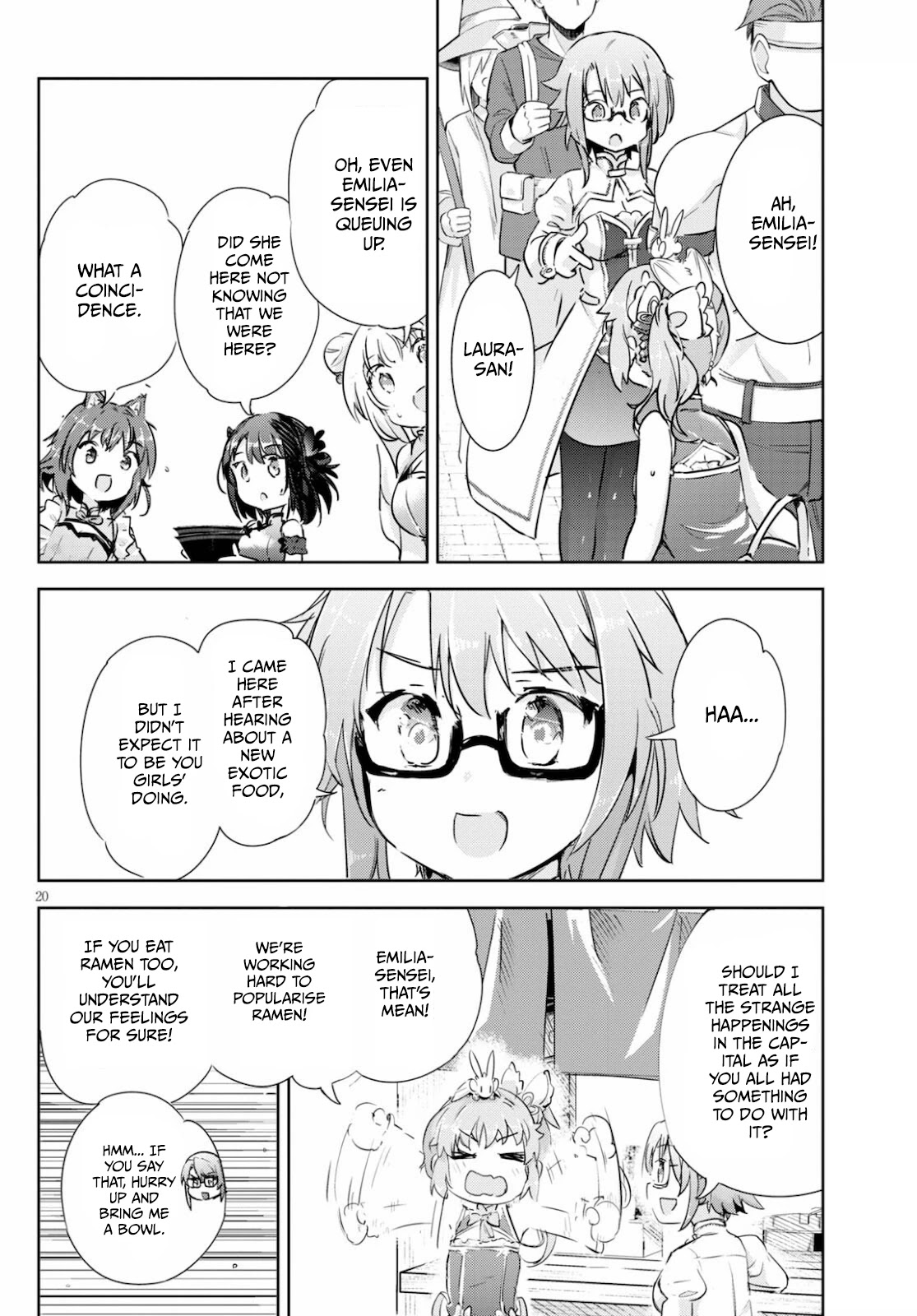 Kenshi o Mezashite Nyūgaku Shitanoni Mahō Tekisei 9999 Nandesukedo!? Chapter 41 page 21 - Chapter 41: Setting up shop in front of the guild
