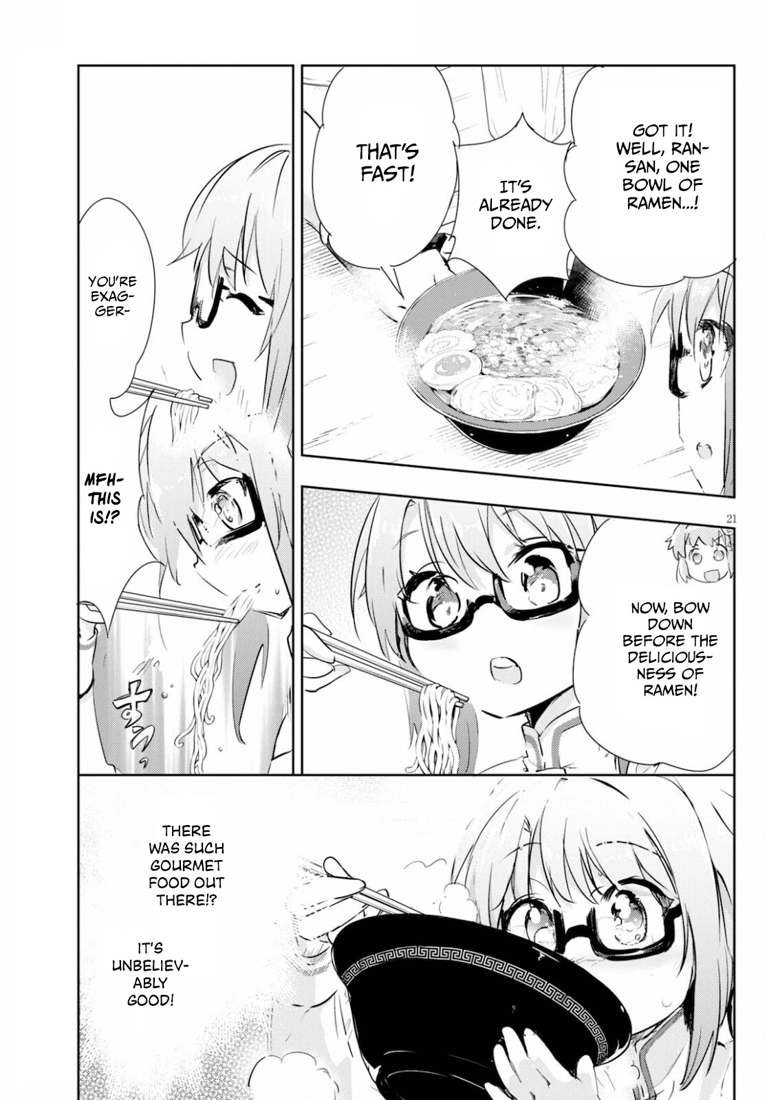 Kenshi o Mezashite Nyūgaku Shitanoni Mahō Tekisei 9999 Nandesukedo!? Chapter 41 page 22 - Chapter 41: Setting up shop in front of the guild