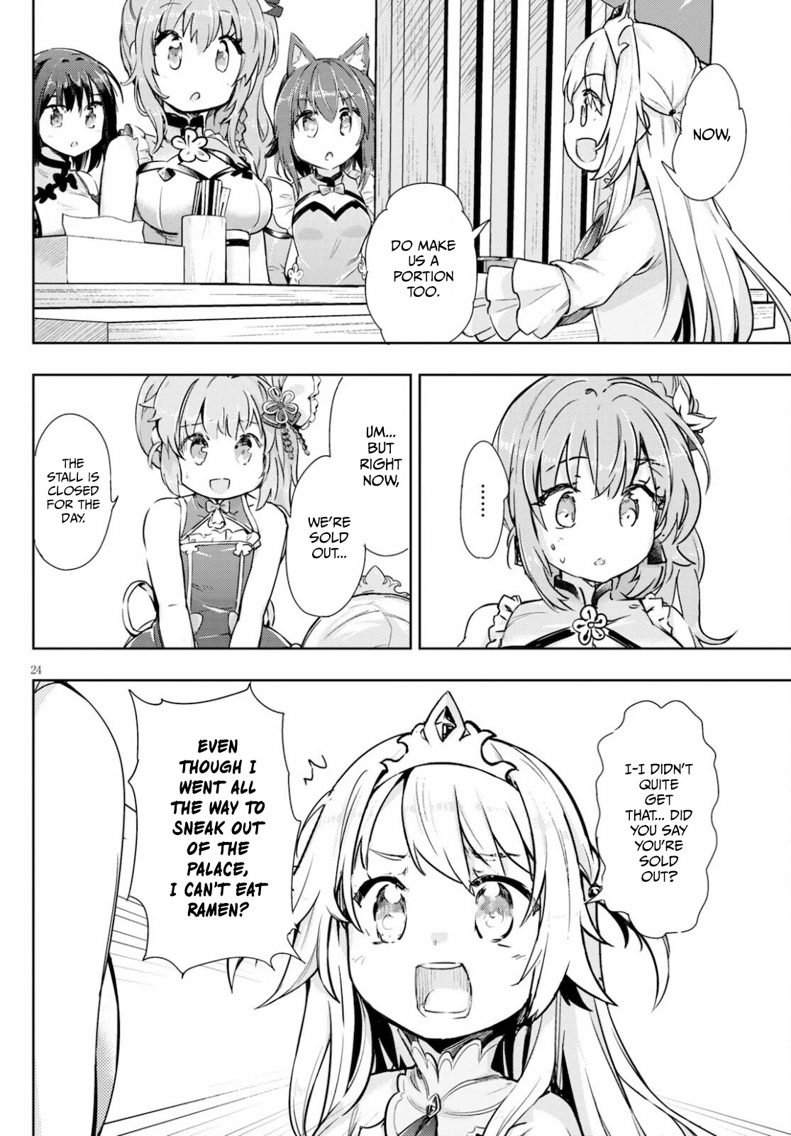 Kenshi o Mezashite Nyūgaku Shitanoni Mahō Tekisei 9999 Nandesukedo!? Chapter 41 page 24 - Chapter 41: Setting up shop in front of the guild