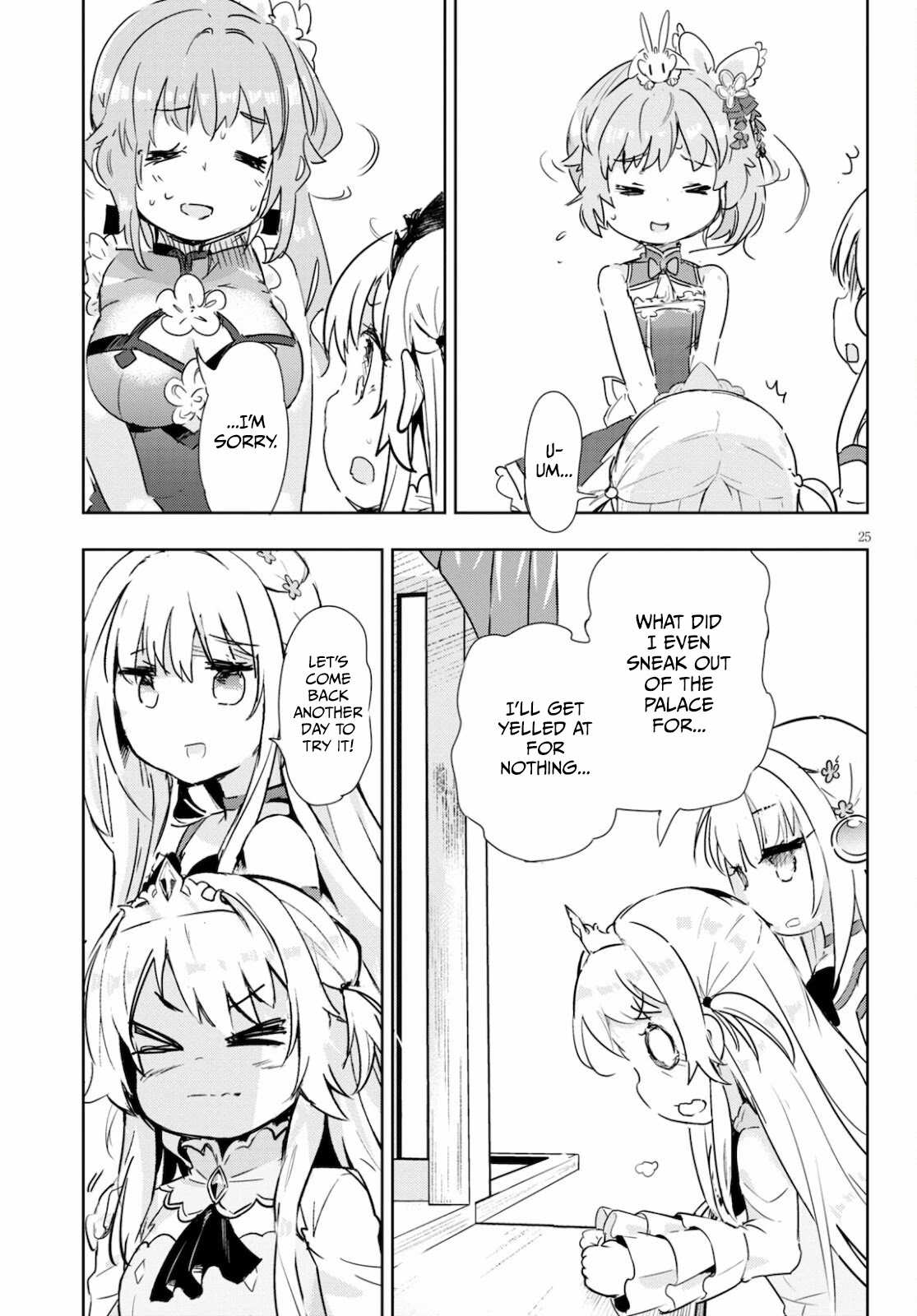 Kenshi o Mezashite Nyūgaku Shitanoni Mahō Tekisei 9999 Nandesukedo!? Chapter 41 page 25 - Chapter 41: Setting up shop in front of the guild