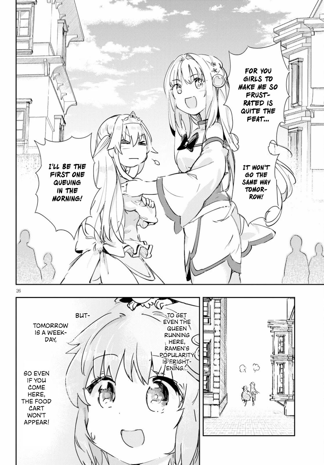 Kenshi o Mezashite Nyūgaku Shitanoni Mahō Tekisei 9999 Nandesukedo!? Chapter 41 page 26 - Chapter 41: Setting up shop in front of the guild