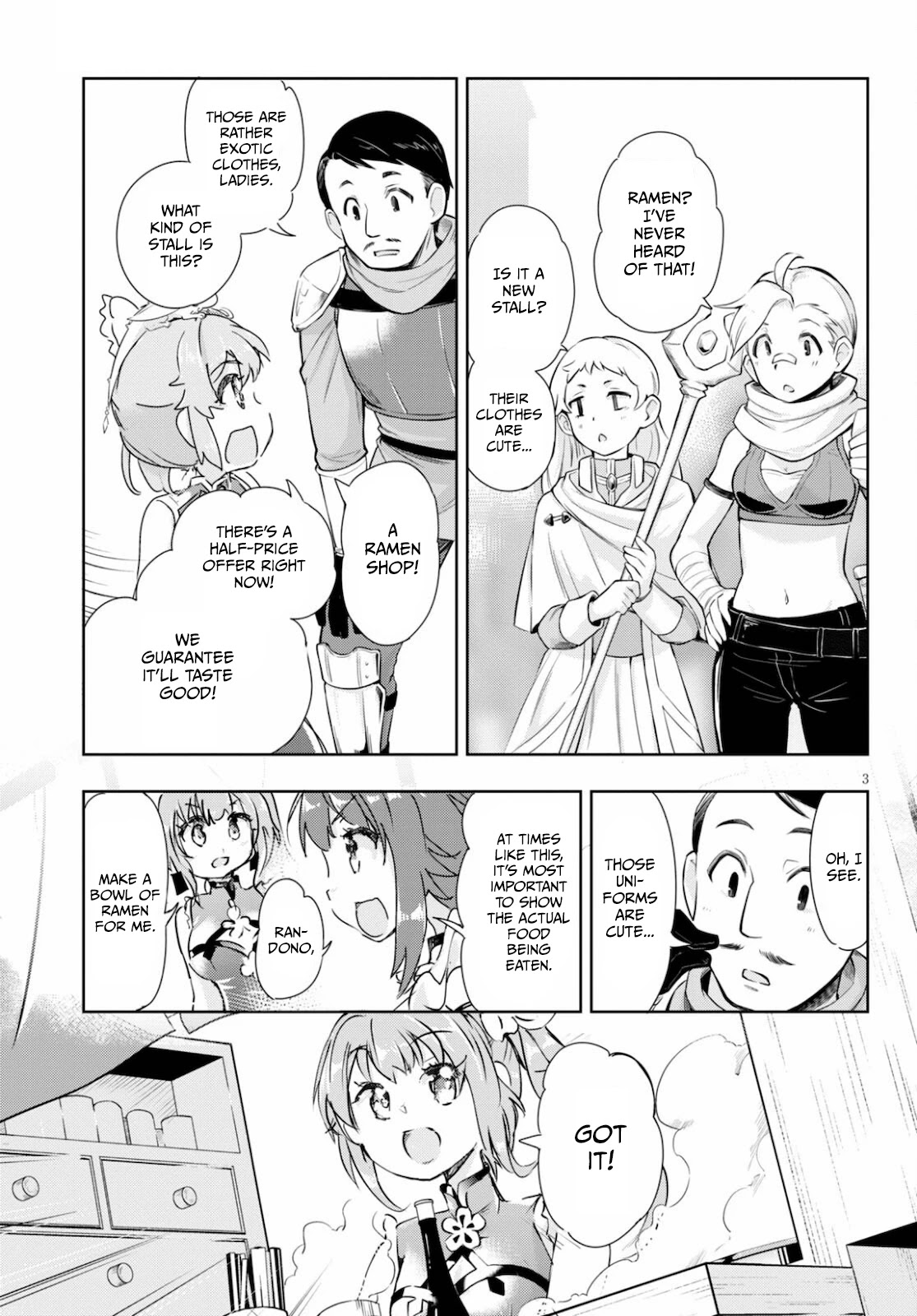 Kenshi o Mezashite Nyūgaku Shitanoni Mahō Tekisei 9999 Nandesukedo!? Chapter 41 page 4 - Chapter 41: Setting up shop in front of the guild