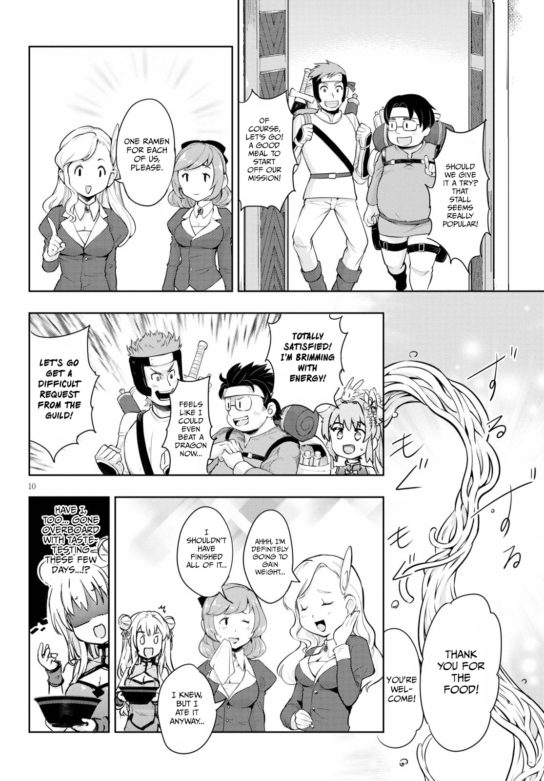 Kenshi o Mezashite Nyūgaku Shitanoni Mahō Tekisei 9999 Nandesukedo!? Chapter 42 page 10 - Chapter 42: A Strong Opponent!? A Rival Shop Appears!