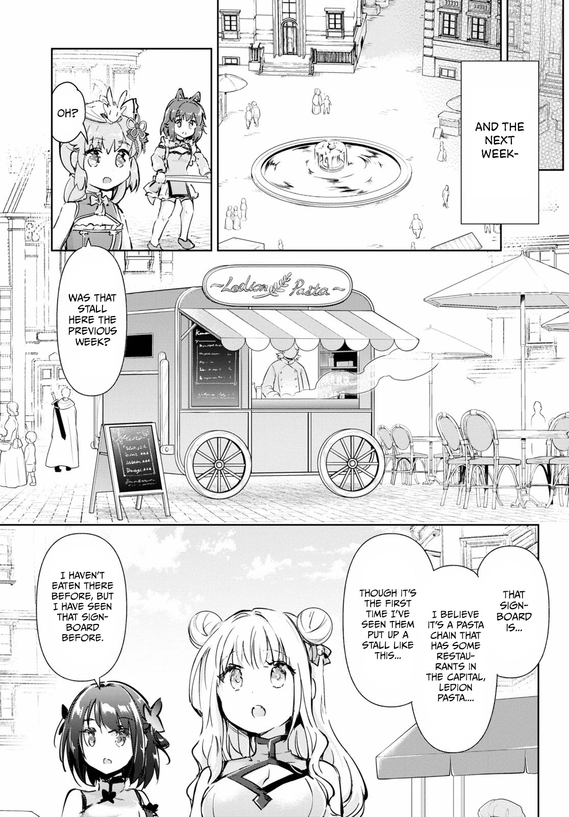 Kenshi o Mezashite Nyūgaku Shitanoni Mahō Tekisei 9999 Nandesukedo!? Chapter 42 page 13 - Chapter 42: A Strong Opponent!? A Rival Shop Appears!