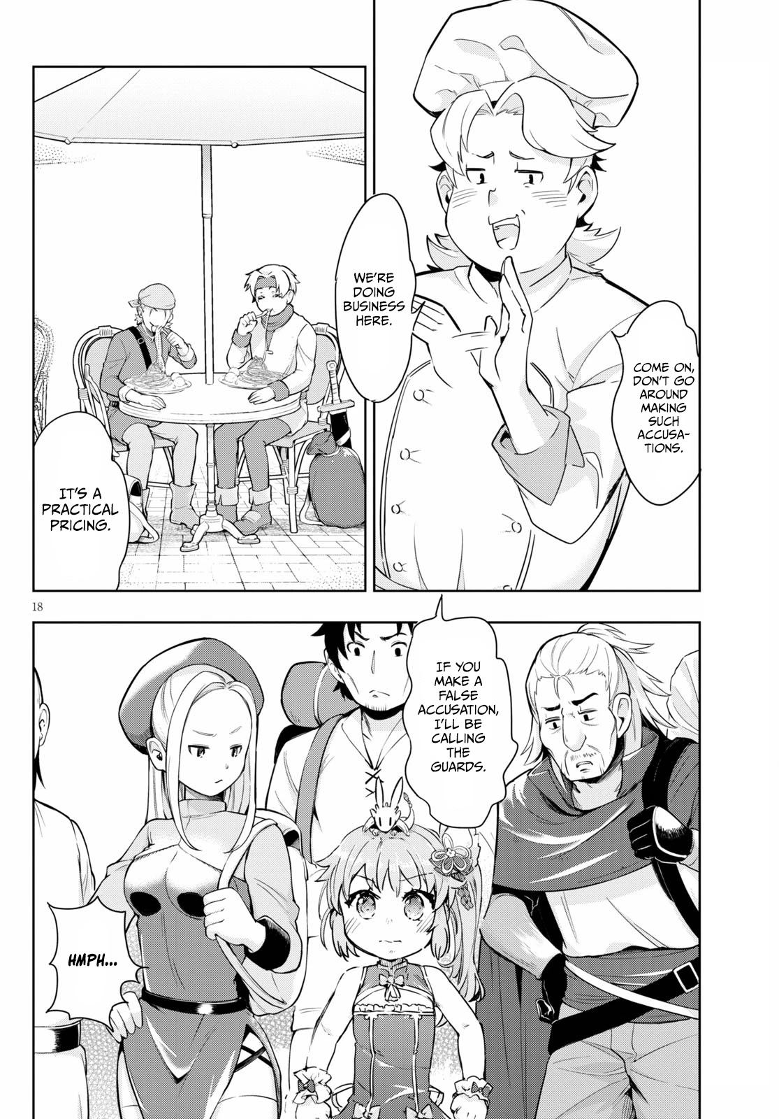 Kenshi o Mezashite Nyūgaku Shitanoni Mahō Tekisei 9999 Nandesukedo!? Chapter 42 page 18 - Chapter 42: A Strong Opponent!? A Rival Shop Appears!