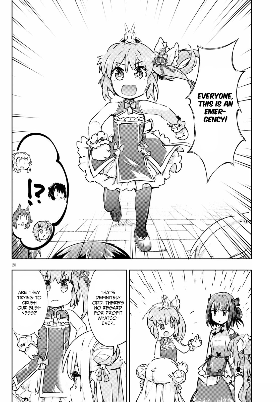 Kenshi o Mezashite Nyūgaku Shitanoni Mahō Tekisei 9999 Nandesukedo!? Chapter 42 page 20 - Chapter 42: A Strong Opponent!? A Rival Shop Appears!