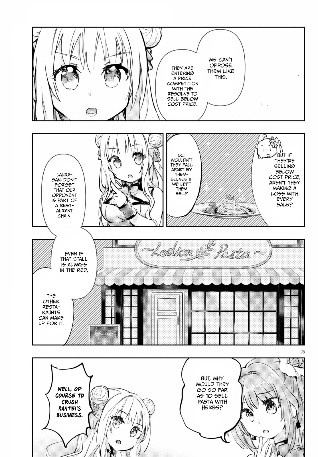Kenshi o Mezashite Nyūgaku Shitanoni Mahō Tekisei 9999 Nandesukedo!? Chapter 42 page 25 - Chapter 42: A Strong Opponent!? A Rival Shop Appears!