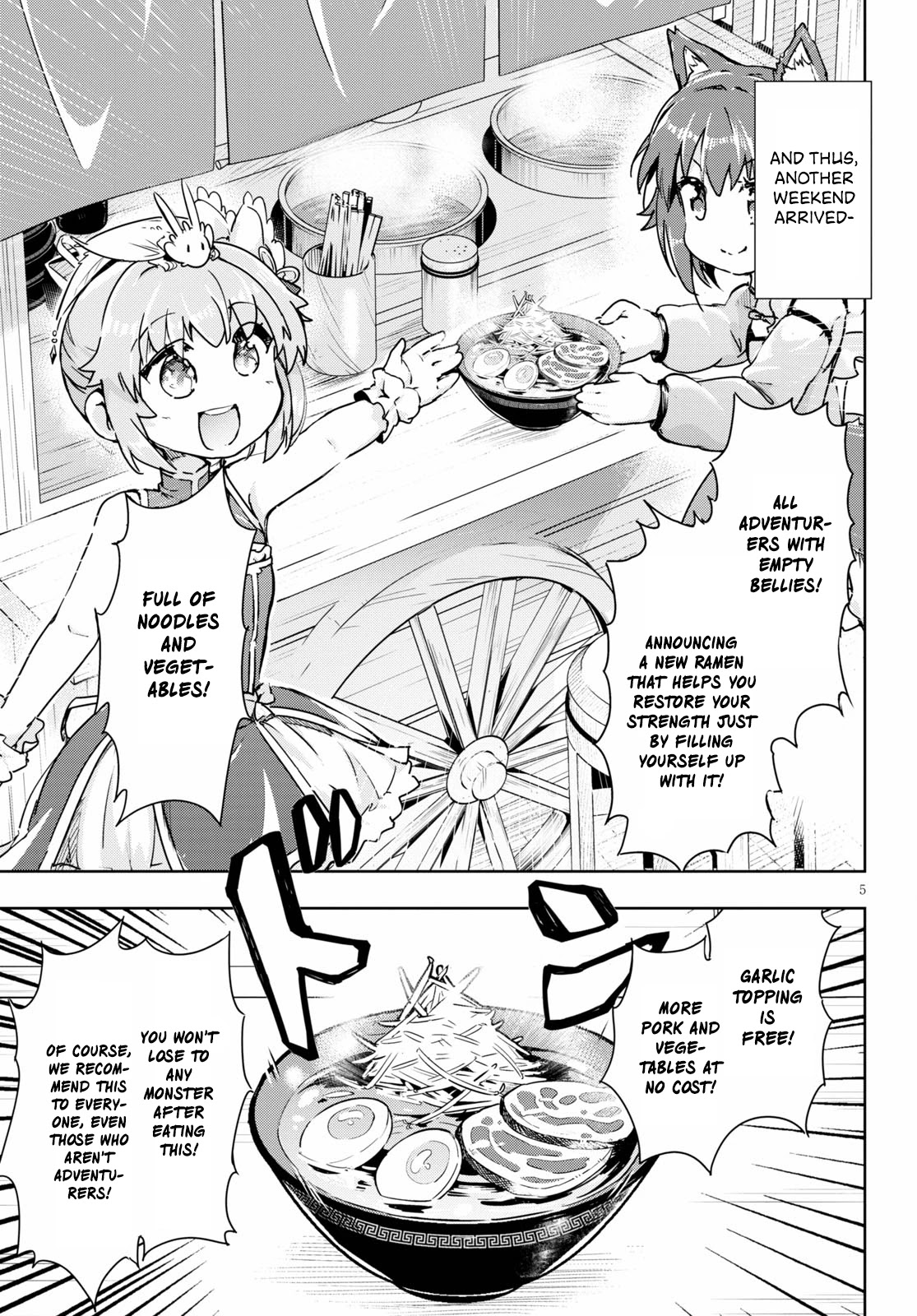Kenshi o Mezashite Nyūgaku Shitanoni Mahō Tekisei 9999 Nandesukedo!? Chapter 42 page 5 - Chapter 42: A Strong Opponent!? A Rival Shop Appears!