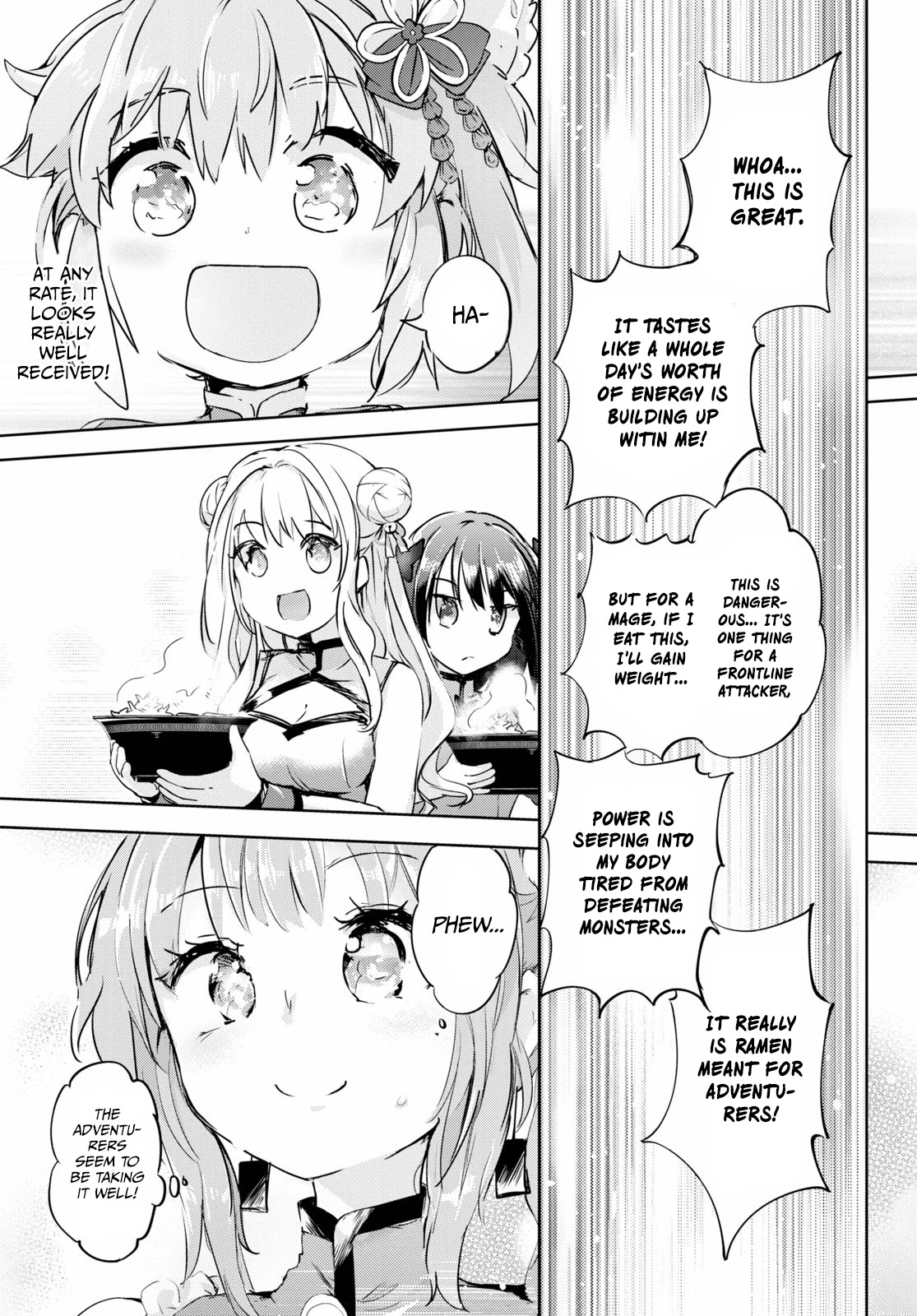 Kenshi o Mezashite Nyūgaku Shitanoni Mahō Tekisei 9999 Nandesukedo!? Chapter 42 page 9 - Chapter 42: A Strong Opponent!? A Rival Shop Appears!