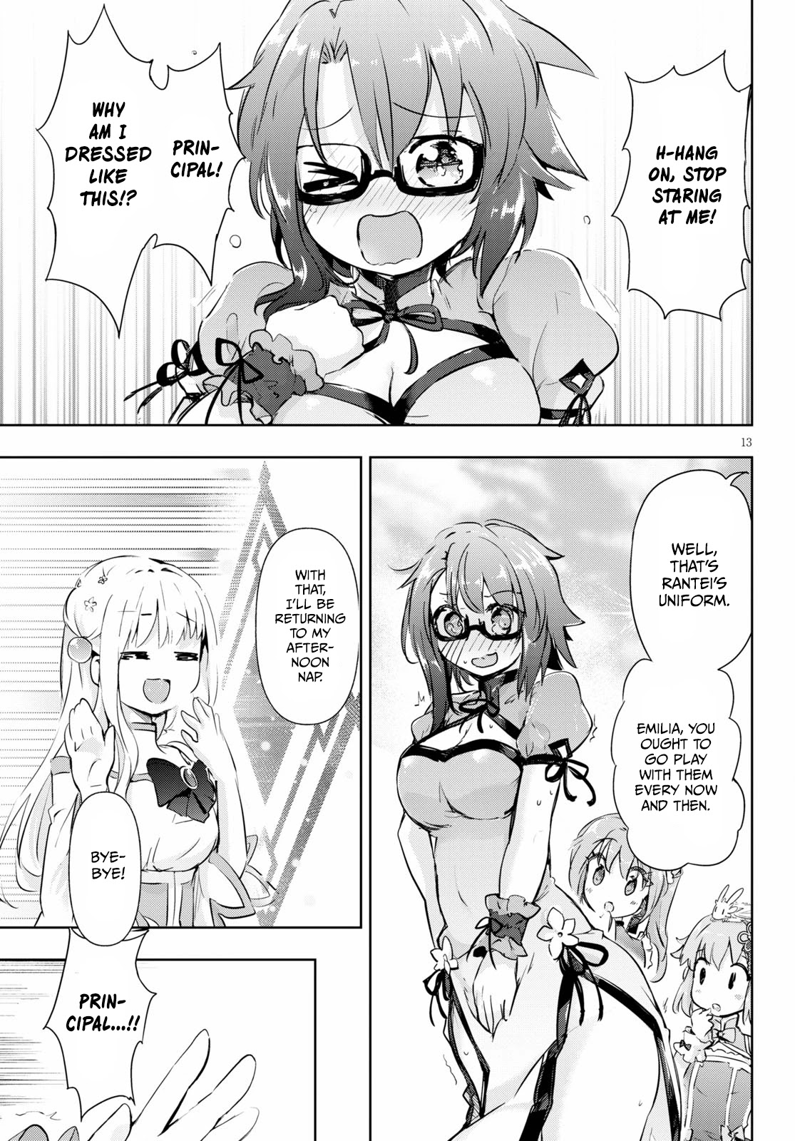 Kenshi o Mezashite Nyūgaku Shitanoni Mahō Tekisei 9999 Nandesukedo!? Chapter 43 page 13 - Chapter 43: Charge! Mobile Ramen Selling Operation!