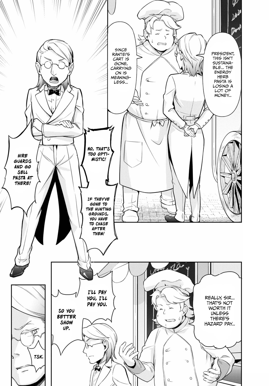 Kenshi o Mezashite Nyūgaku Shitanoni Mahō Tekisei 9999 Nandesukedo!? Chapter 43 page 30 - Chapter 43: Charge! Mobile Ramen Selling Operation!