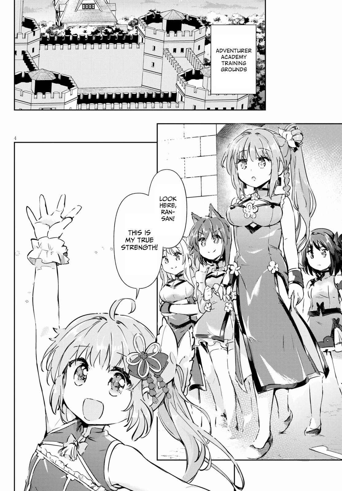 Kenshi o Mezashite Nyūgaku Shitanoni Mahō Tekisei 9999 Nandesukedo!? Chapter 43 page 4 - Chapter 43: Charge! Mobile Ramen Selling Operation!