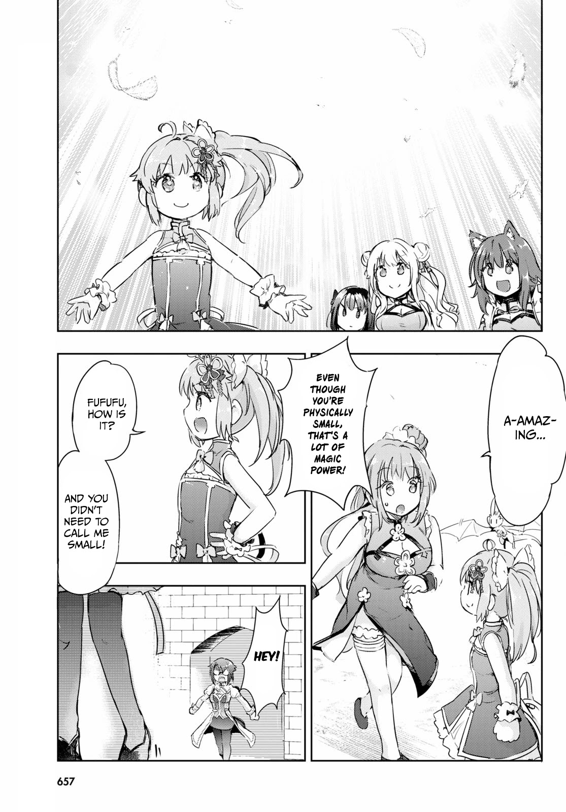 Kenshi o Mezashite Nyūgaku Shitanoni Mahō Tekisei 9999 Nandesukedo!? Chapter 43 page 7 - Chapter 43: Charge! Mobile Ramen Selling Operation!