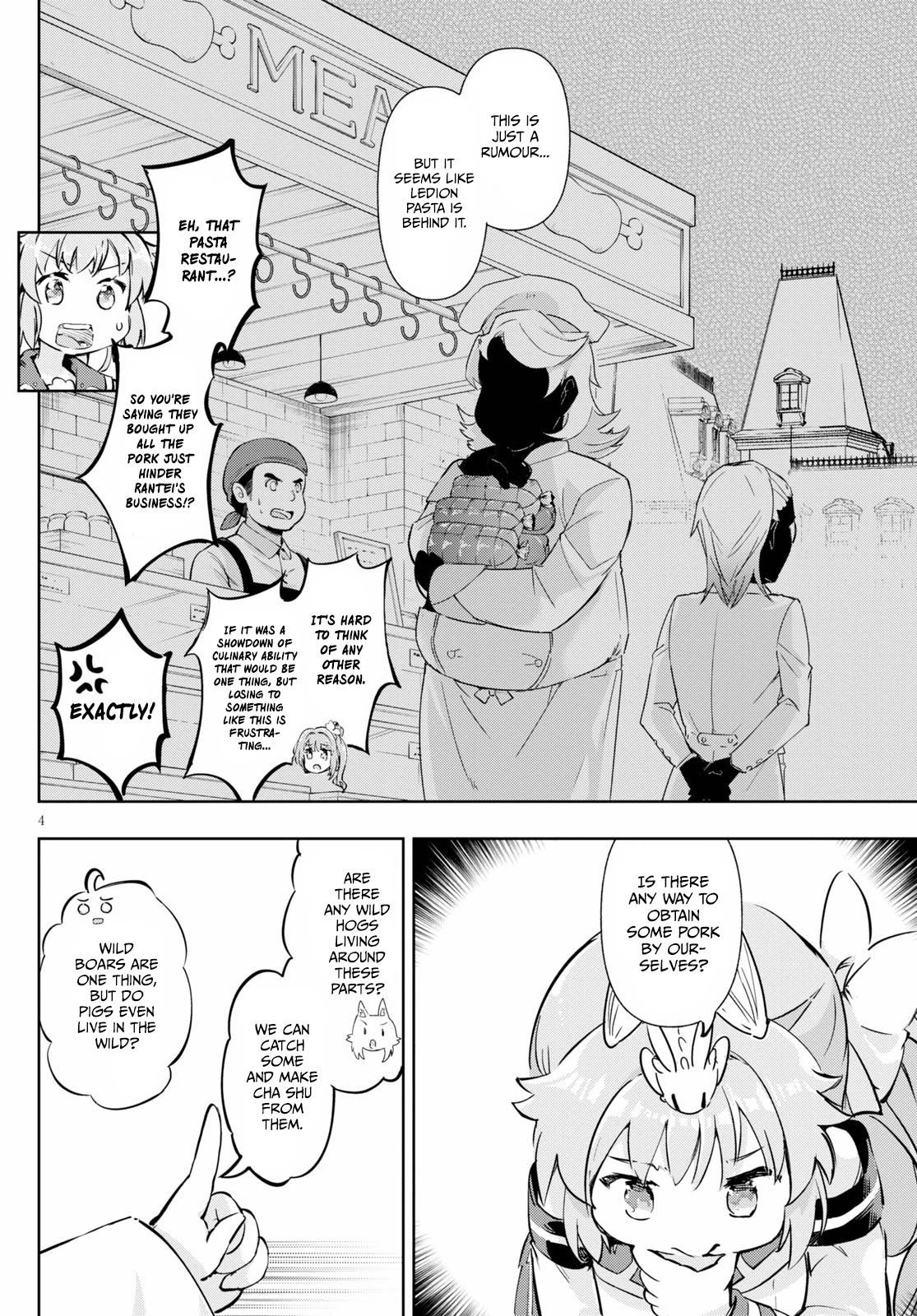 Kenshi o Mezashite Nyūgaku Shitanoni Mahō Tekisei 9999 Nandesukedo!? Chapter 44 page 4 - Chapter 44: Ramen under the clear blue sky!